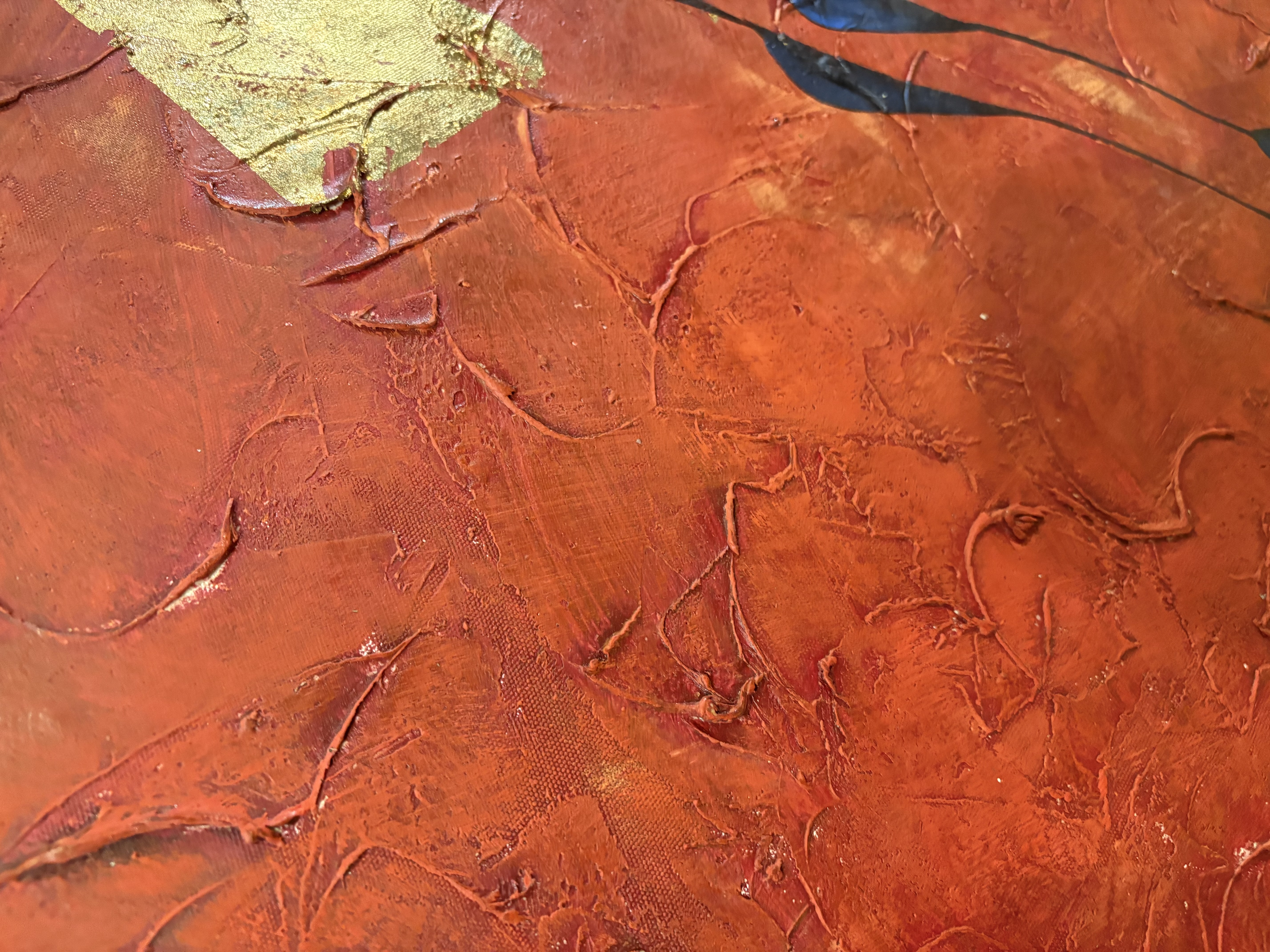 Moderne grote schilderij 80X80cm – foto 5 – kavel bij GSD Auctions, Zoeterwoude