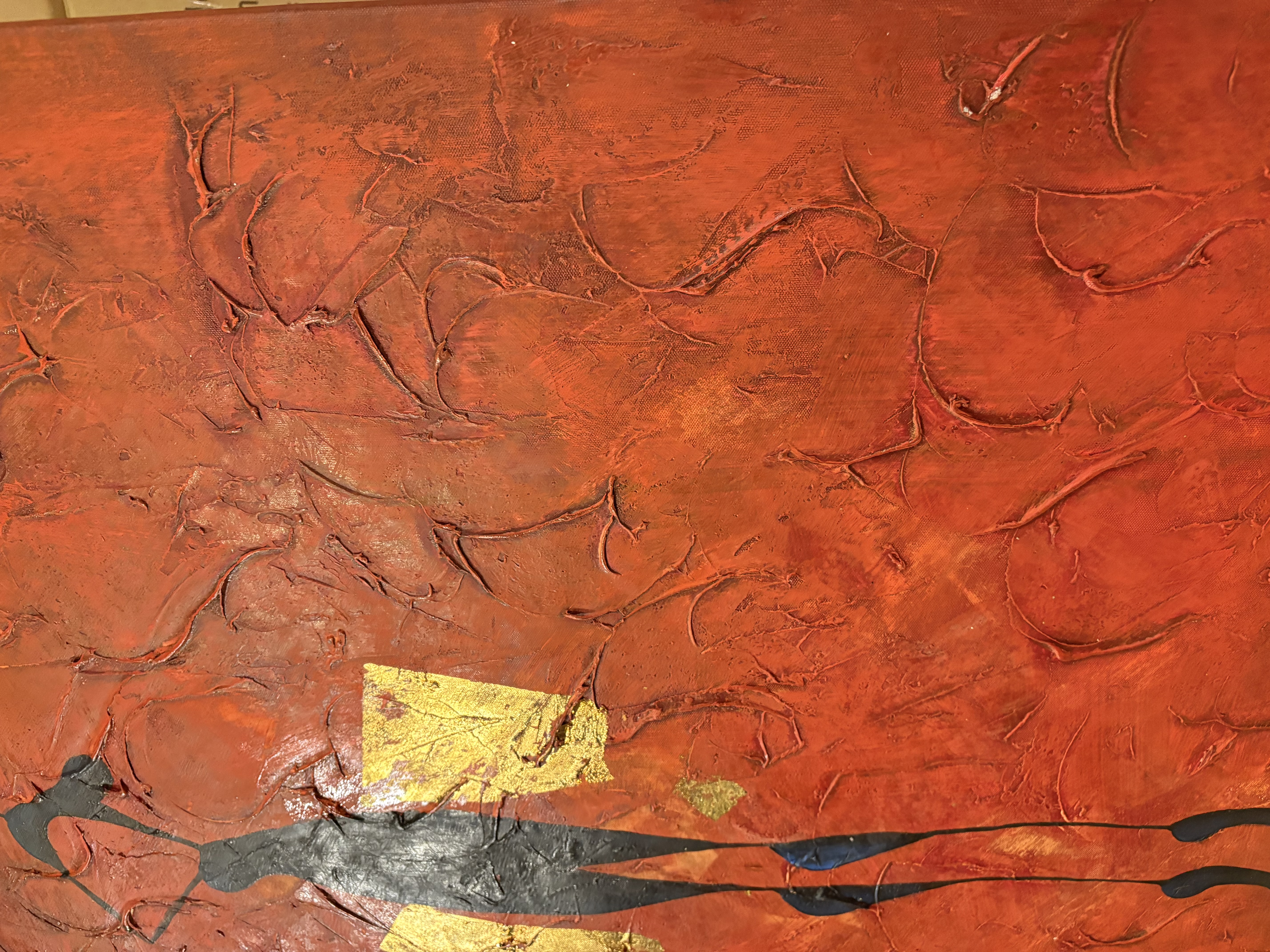 Moderne grote schilderij 80X80cm – foto 7 – kavel bij GSD Auctions, Zoeterwoude