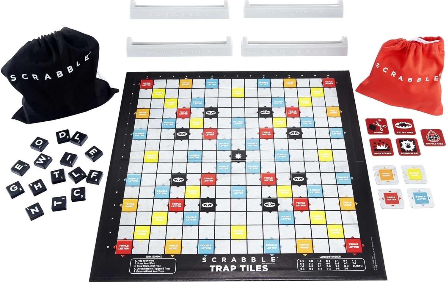 Fisher-Price Mattel, inc. Scrabble Trap Tegels (QE) – foto 6 – kavel bij GSD Auctions, Zoeterwoude