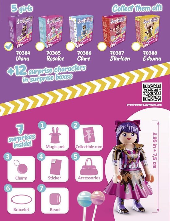 PLAYMOBIL Everdreamerz Viona - 70384 – foto 3 – kavel bij GSD Auctions, Zoeterwoude