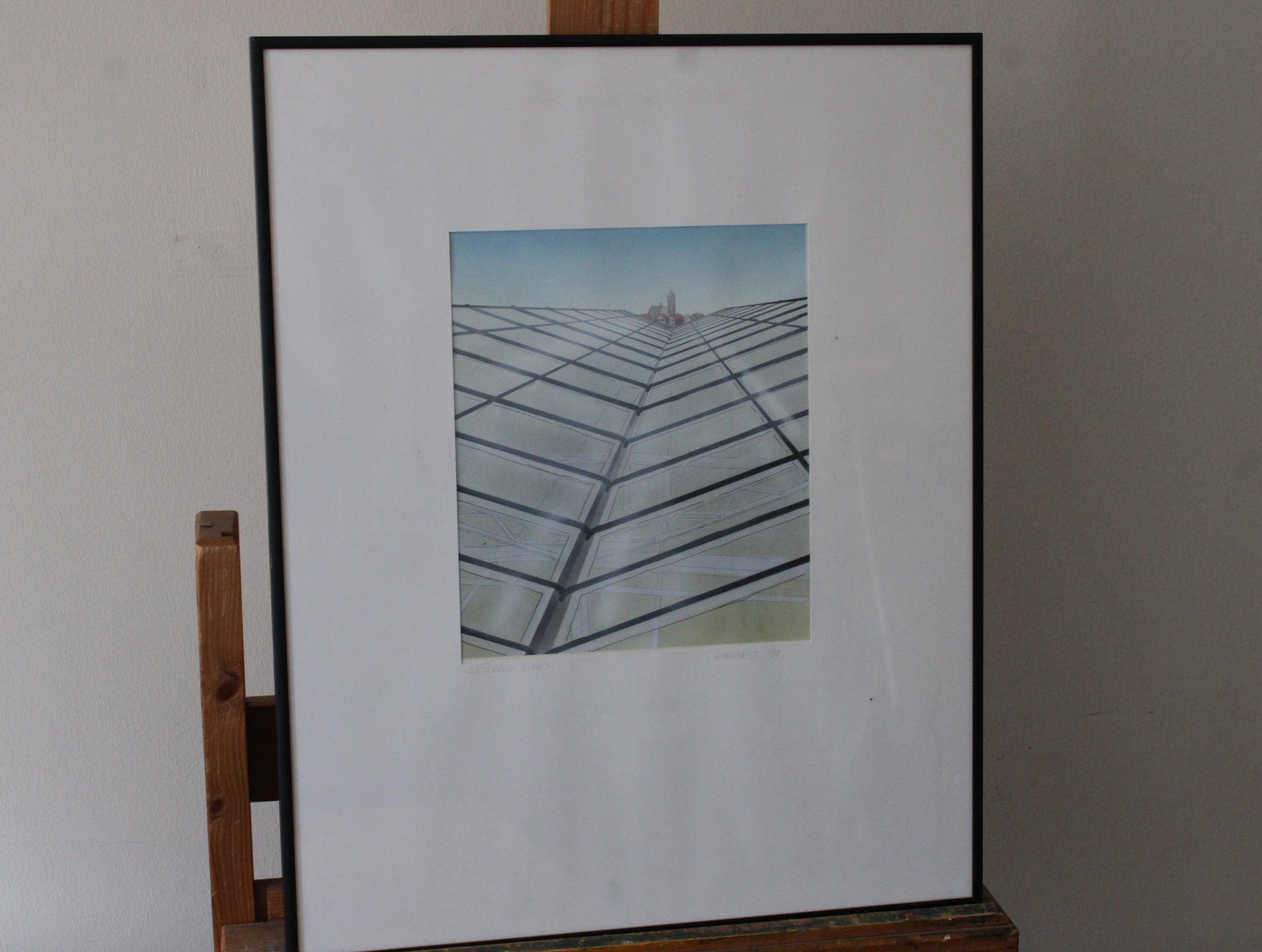 Ingelijste moderne kunstprent' – foto 2 – kavel bij GSD Auctions, Zoeterwoude