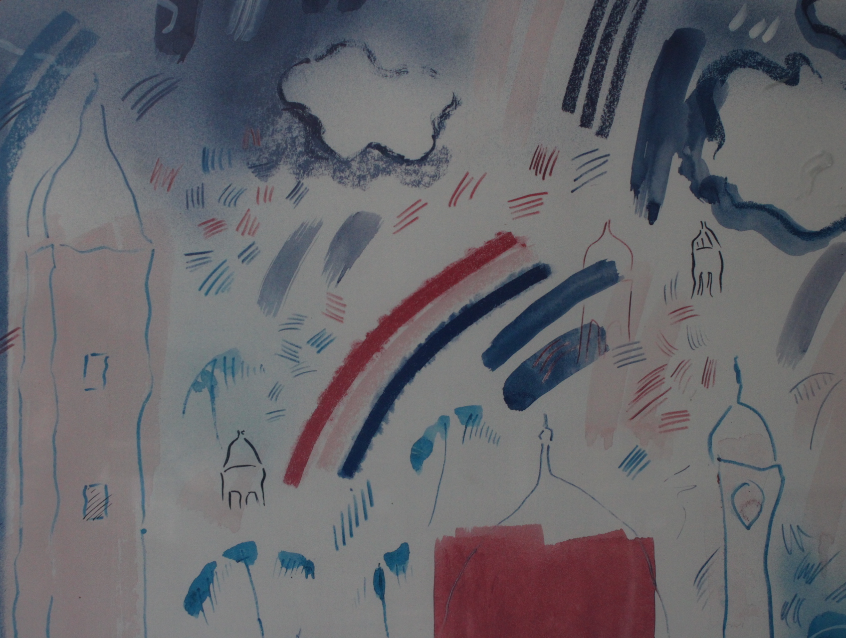Robert Kendall ingelijste abstracte kunstdruk' – foto 4 – kavel bij GSD Auctions, Zoeterwoude