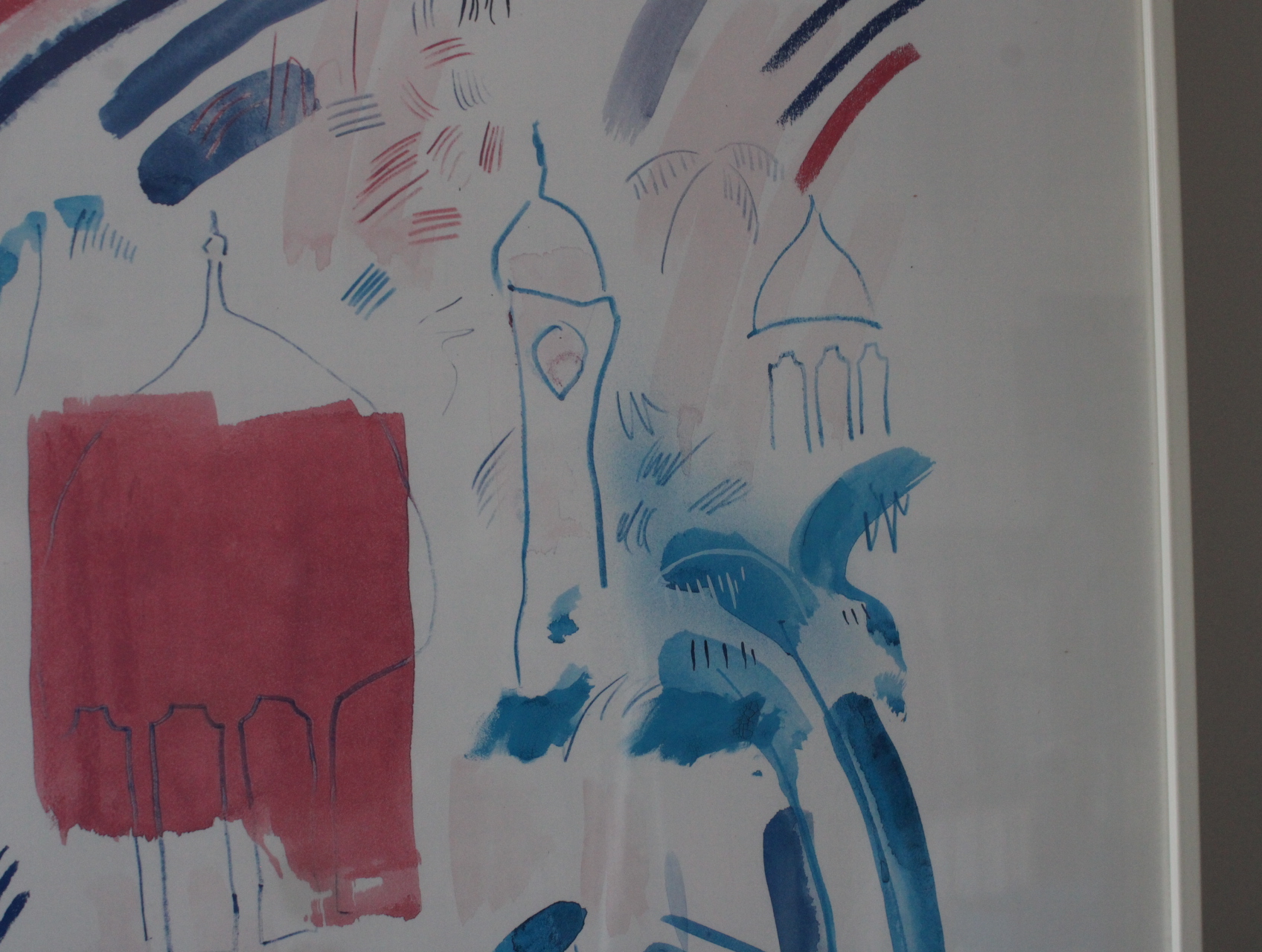Robert Kendall ingelijste abstracte kunstdruk' – foto 5 – kavel bij GSD Auctions, Zoeterwoude