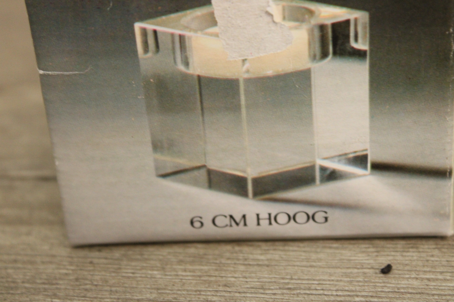 Kristallen waxinelichthouders 6 en 12 cm hoog' – foto 11 – kavel bij GSD Auctions, Zoeterwoude