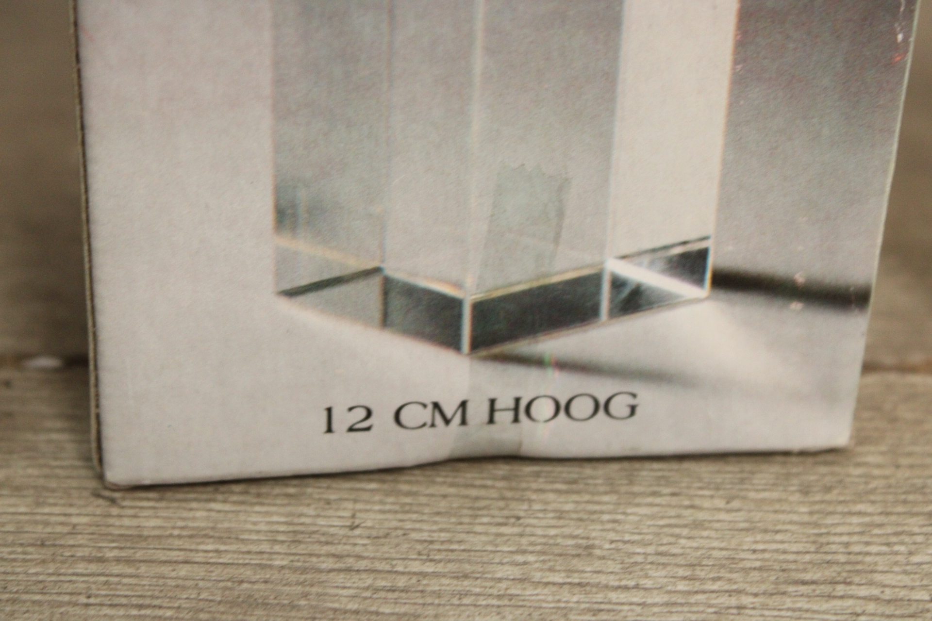 Kristallen waxinelichthouders 6 en 12 cm hoog' – foto 12 – kavel bij GSD Auctions, Zoeterwoude