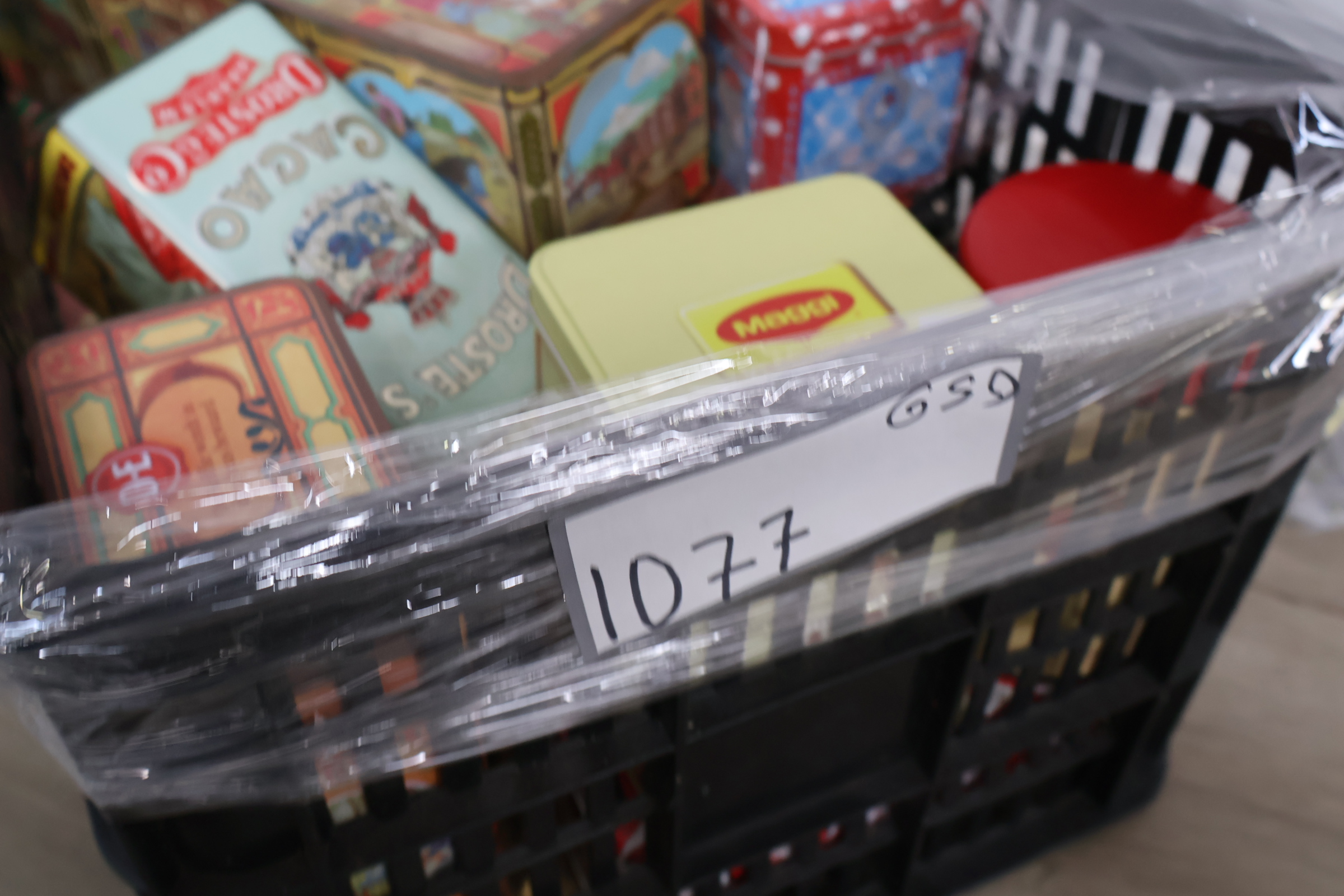 Verzameling vintage blikken' – foto 18 – kavel bij GSD Auctions, Zoeterwoude