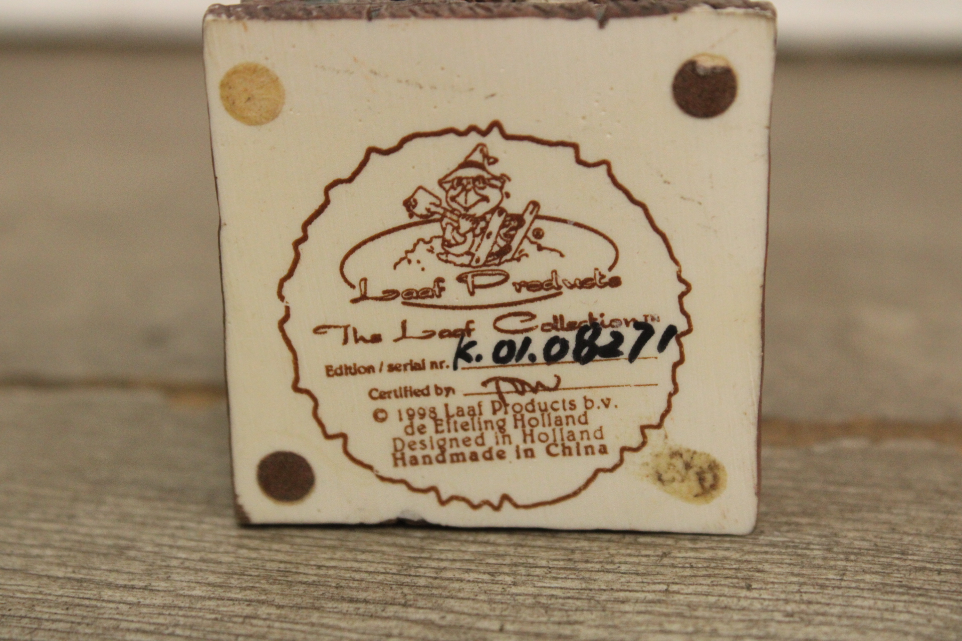 Terra Lavartica Alphabet Collection - het Volk van Laaf' – foto 11 – kavel bij GSD Auctions, Zoeterwoude
