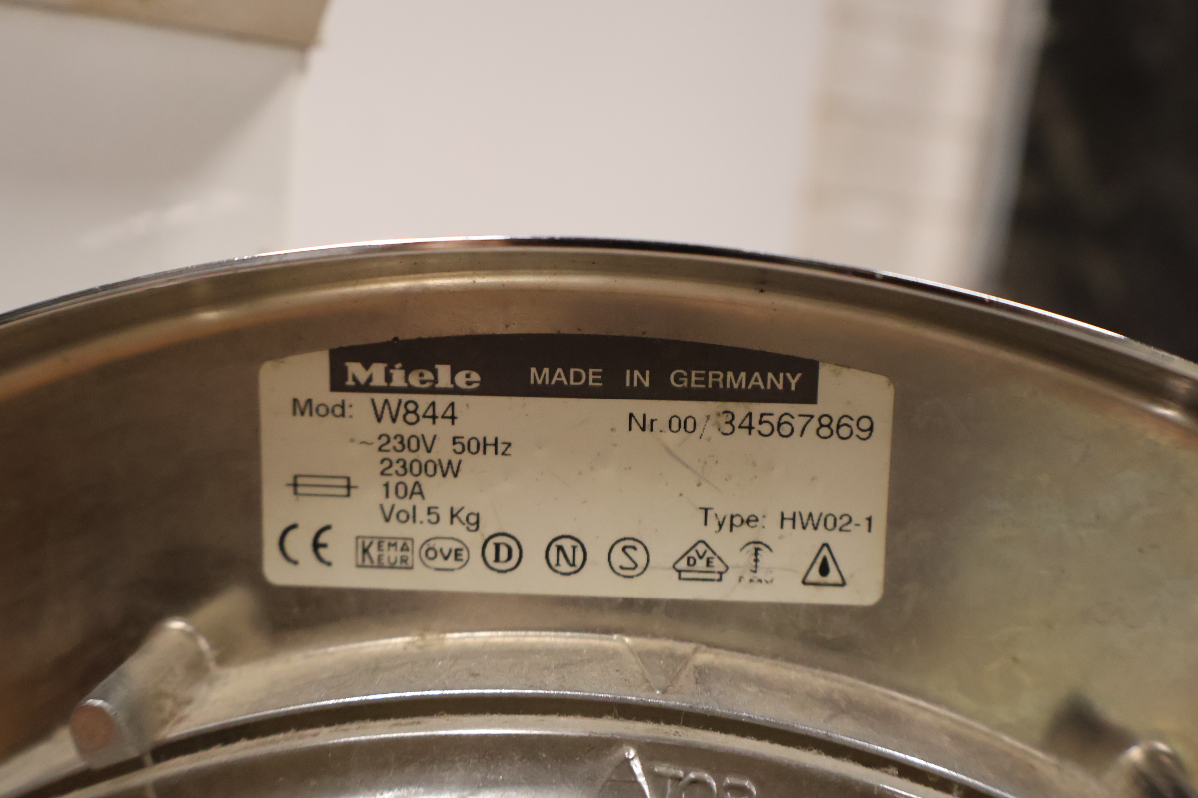 Miele Novotronic wasmachine' – foto 13 – kavel bij GSD Auctions, Zoeterwoude