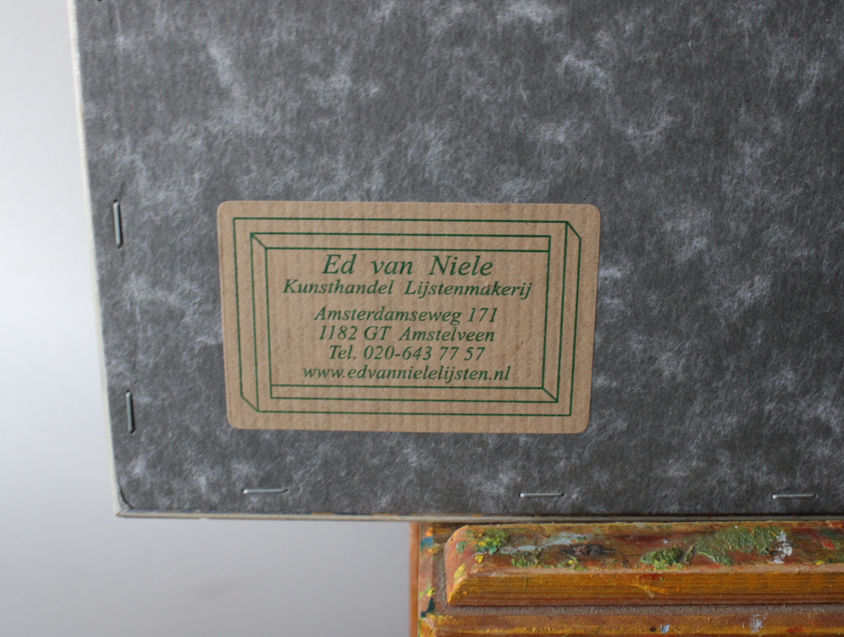 Ingelijste druk van berglandschap' – foto 16 – kavel bij GSD Auctions, Zoeterwoude