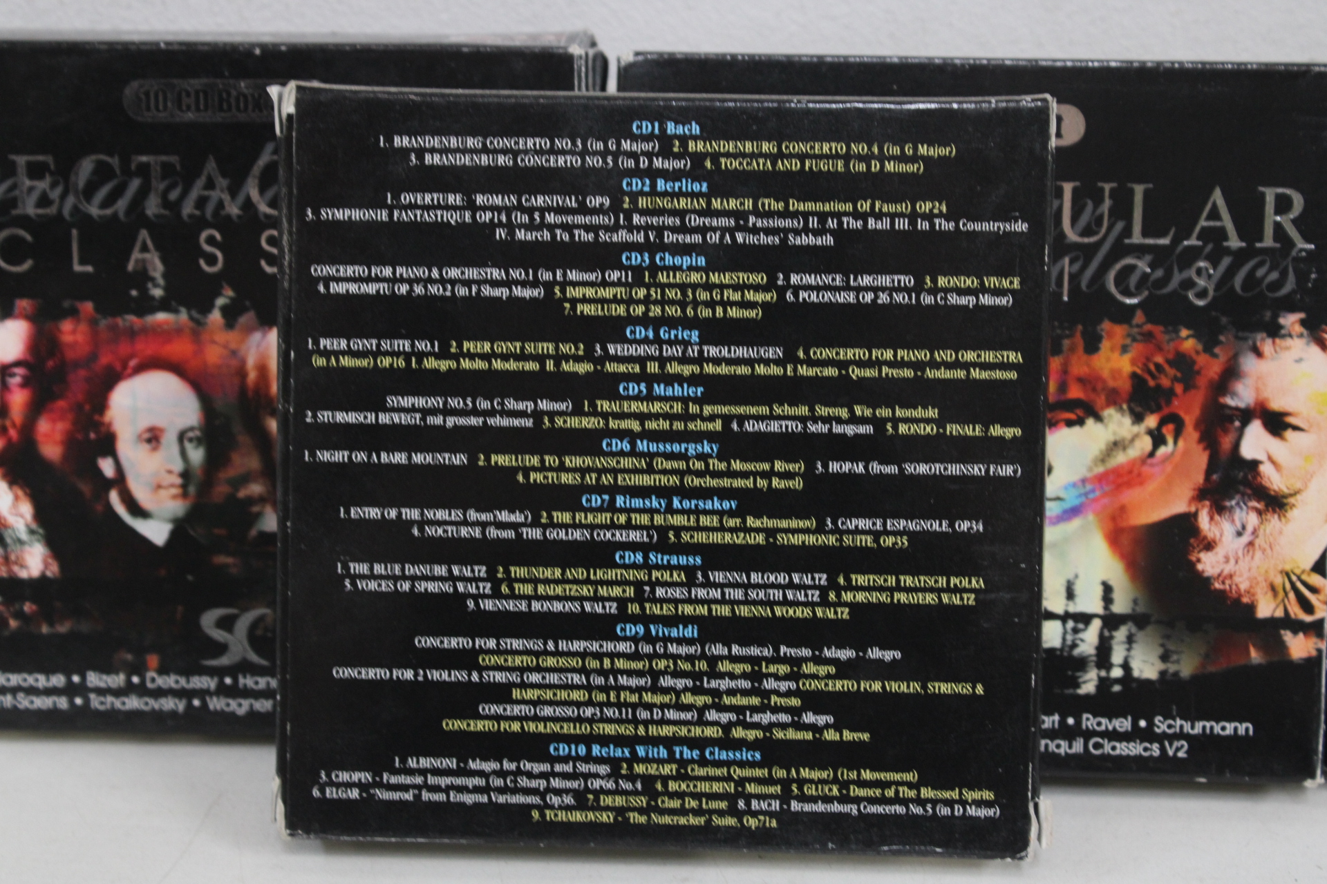Spectacular Classics 10 CD Box Set klassieke muziek' – foto 3 – kavel bij GSD Auctions, Zoeterwoude