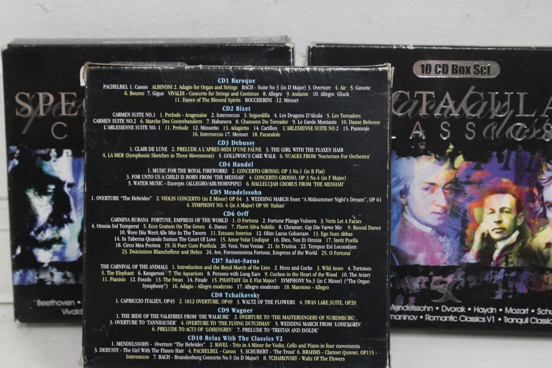 Spectacular Classics 10 CD Box Set klassieke muziek' – foto 5 – kavel bij GSD Auctions, Zoeterwoude
