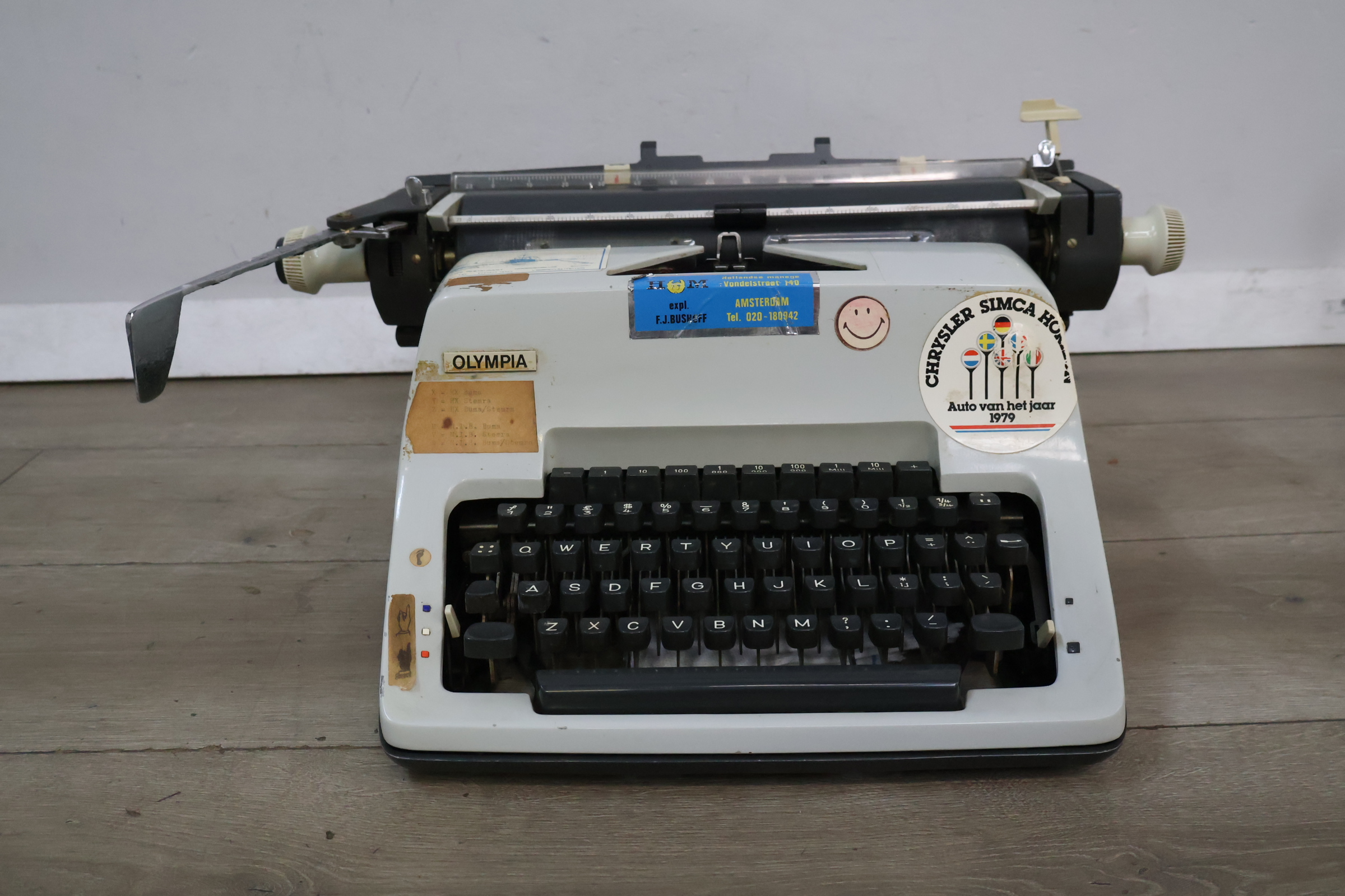 Olympia typemachine' – foto 3 – kavel bij GSD Auctions, Zoeterwoude