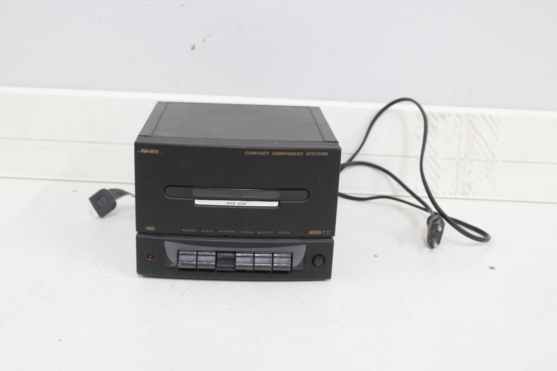 SuperTech Compact Component Systems cd-speler' – foto 2 – kavel bij GSD Auctions, Zoeterwoude