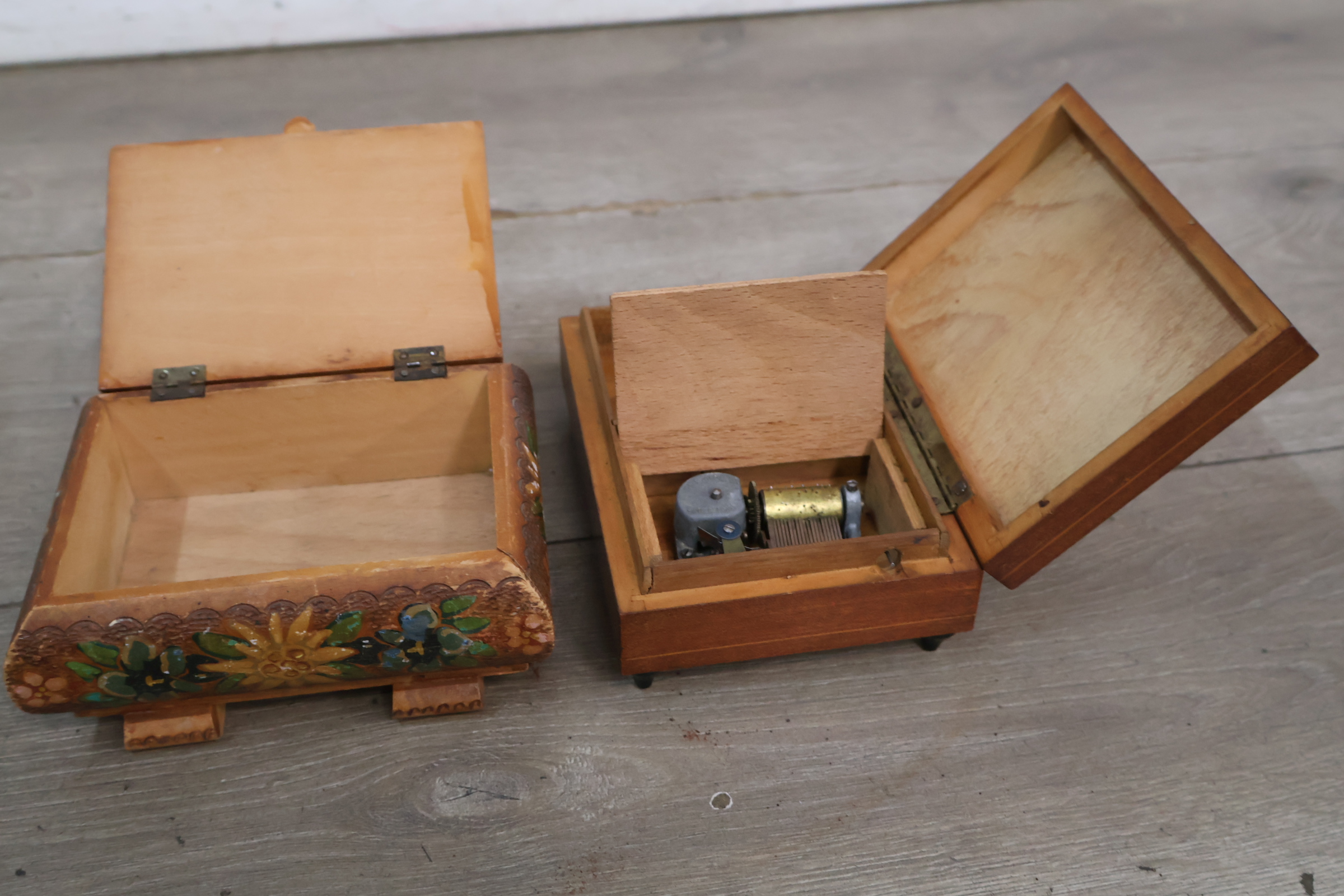 Set houten sieraden- en opbergdozen – foto 8 – kavel bij GSD Auctions, Zoeterwoude