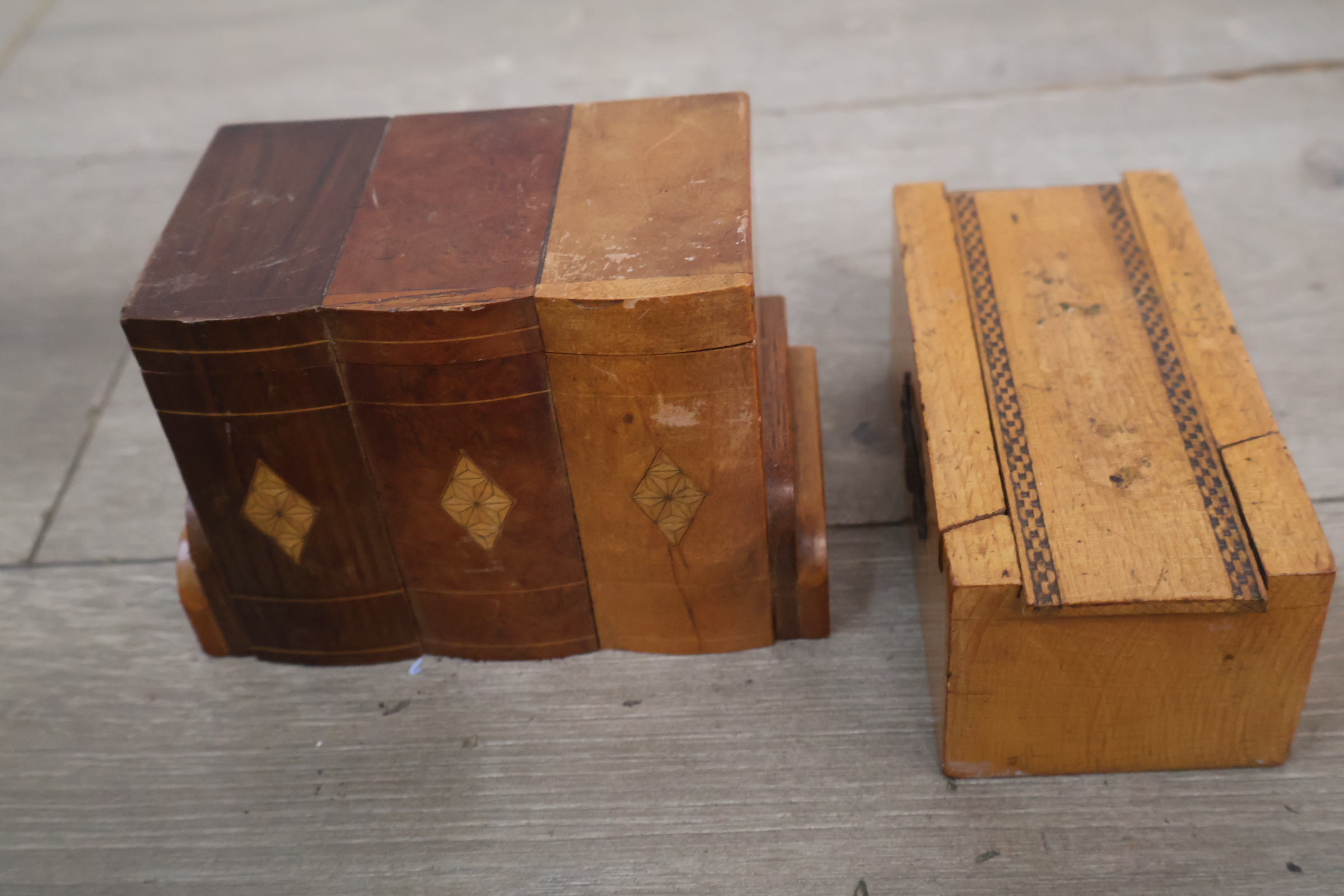 Set houten sieraden- en opbergdozen – foto 13 – kavel bij GSD Auctions, Zoeterwoude