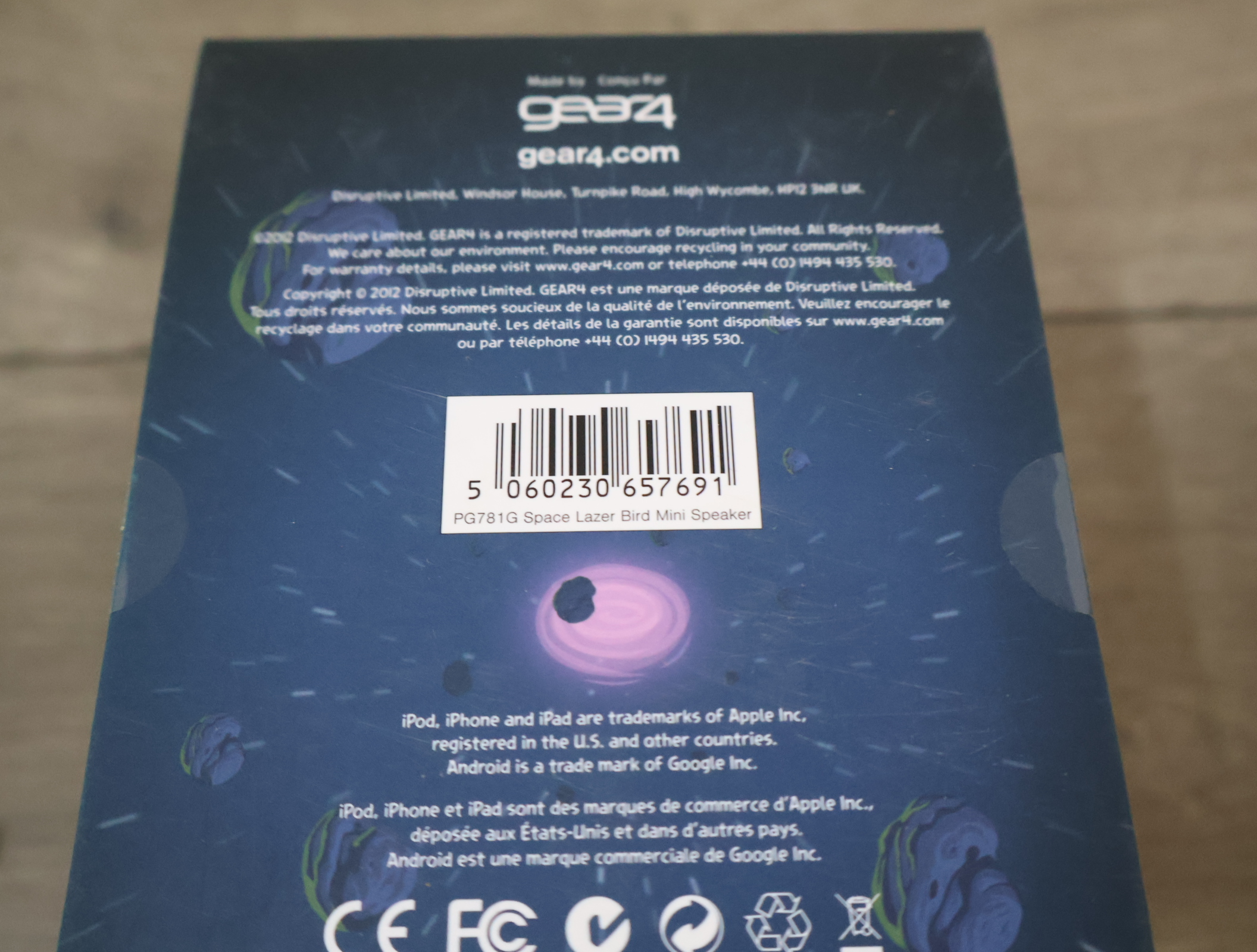 Angry Birds Space mini speaker' – foto 13 – kavel bij GSD Auctions, Zoeterwoude