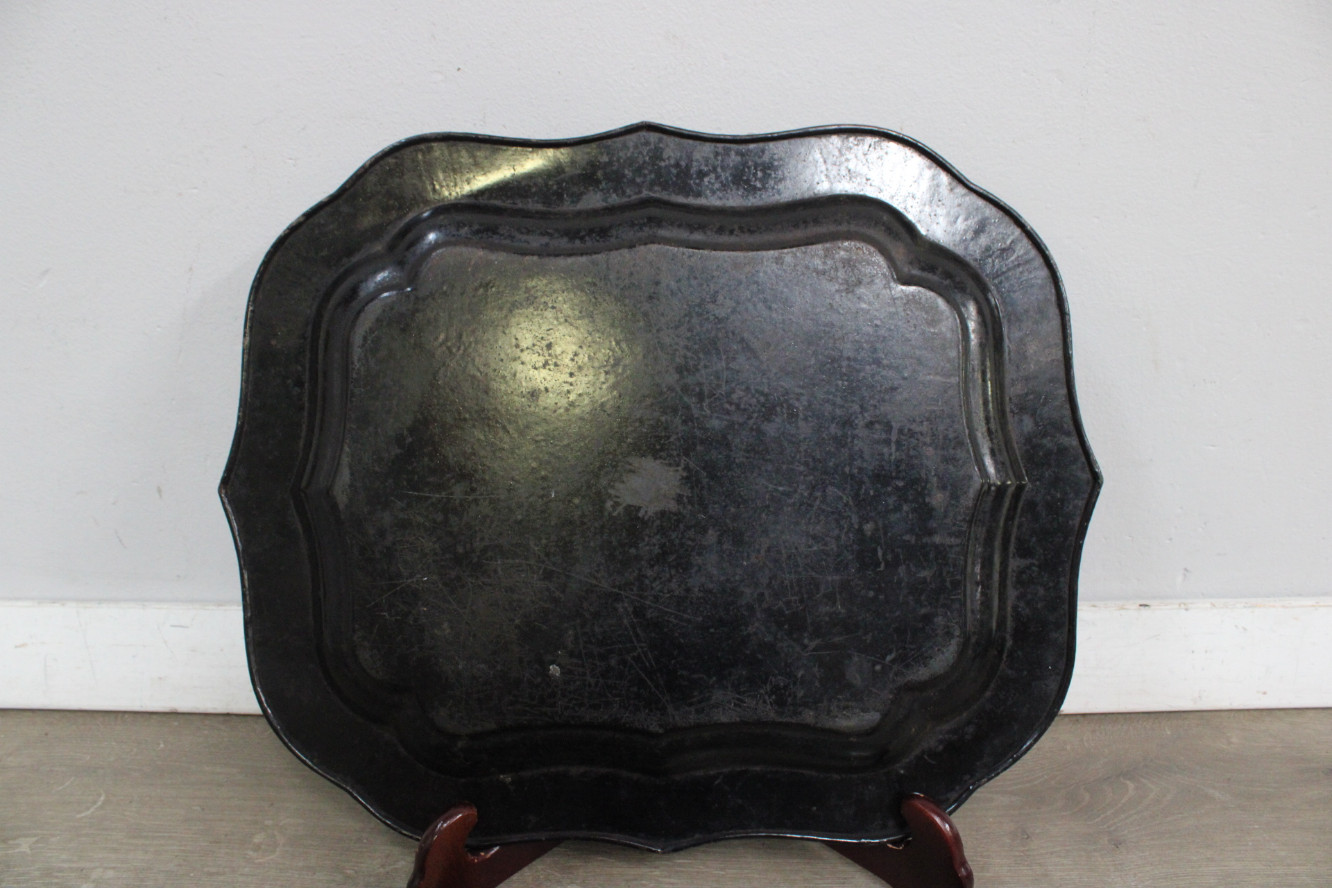 Set van 3 vintage metalen dienbladen – foto 5 – kavel bij GSD Auctions, Zoeterwoude