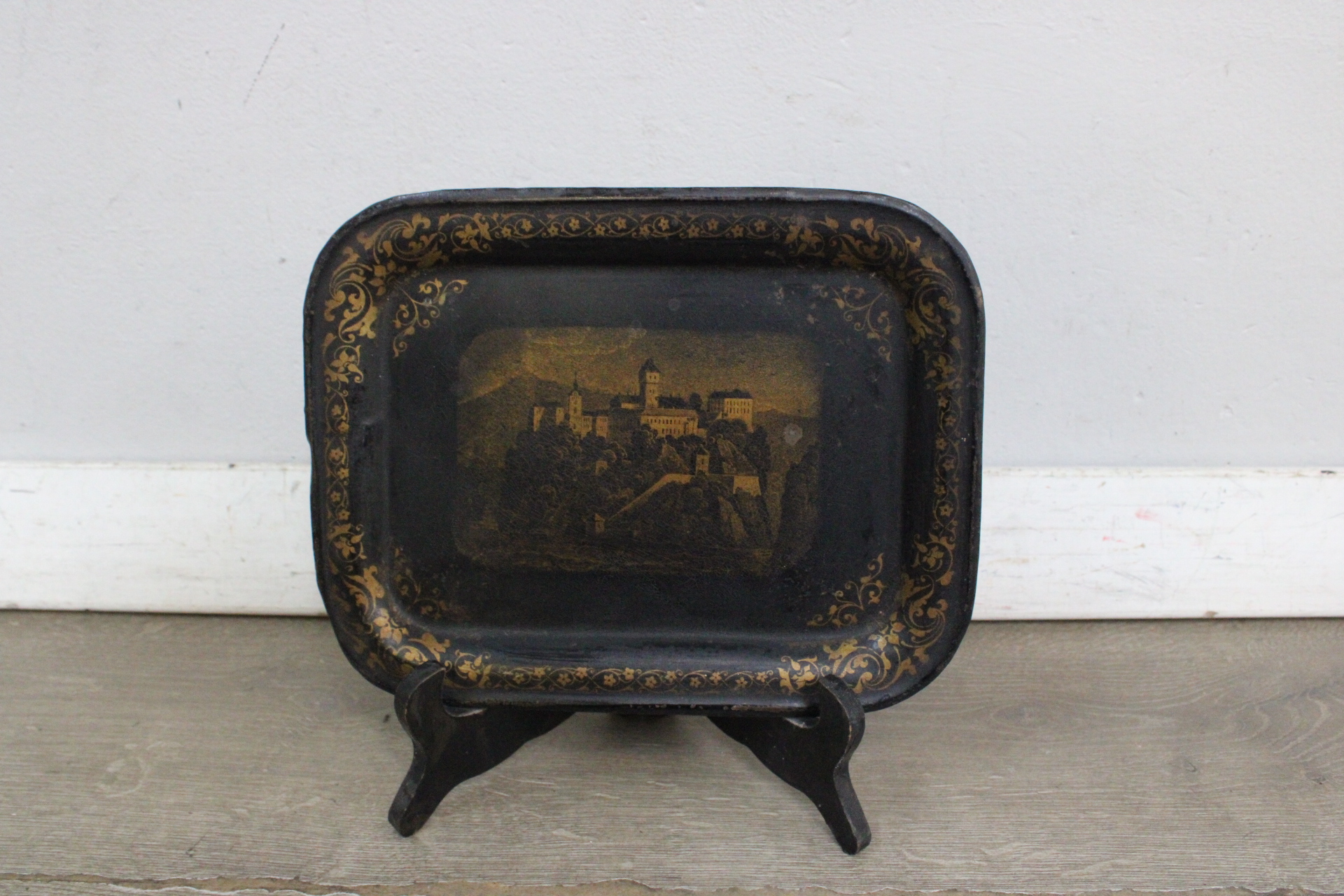 Set van 3 vintage metalen dienbladen – foto 6 – kavel bij GSD Auctions, Zoeterwoude
