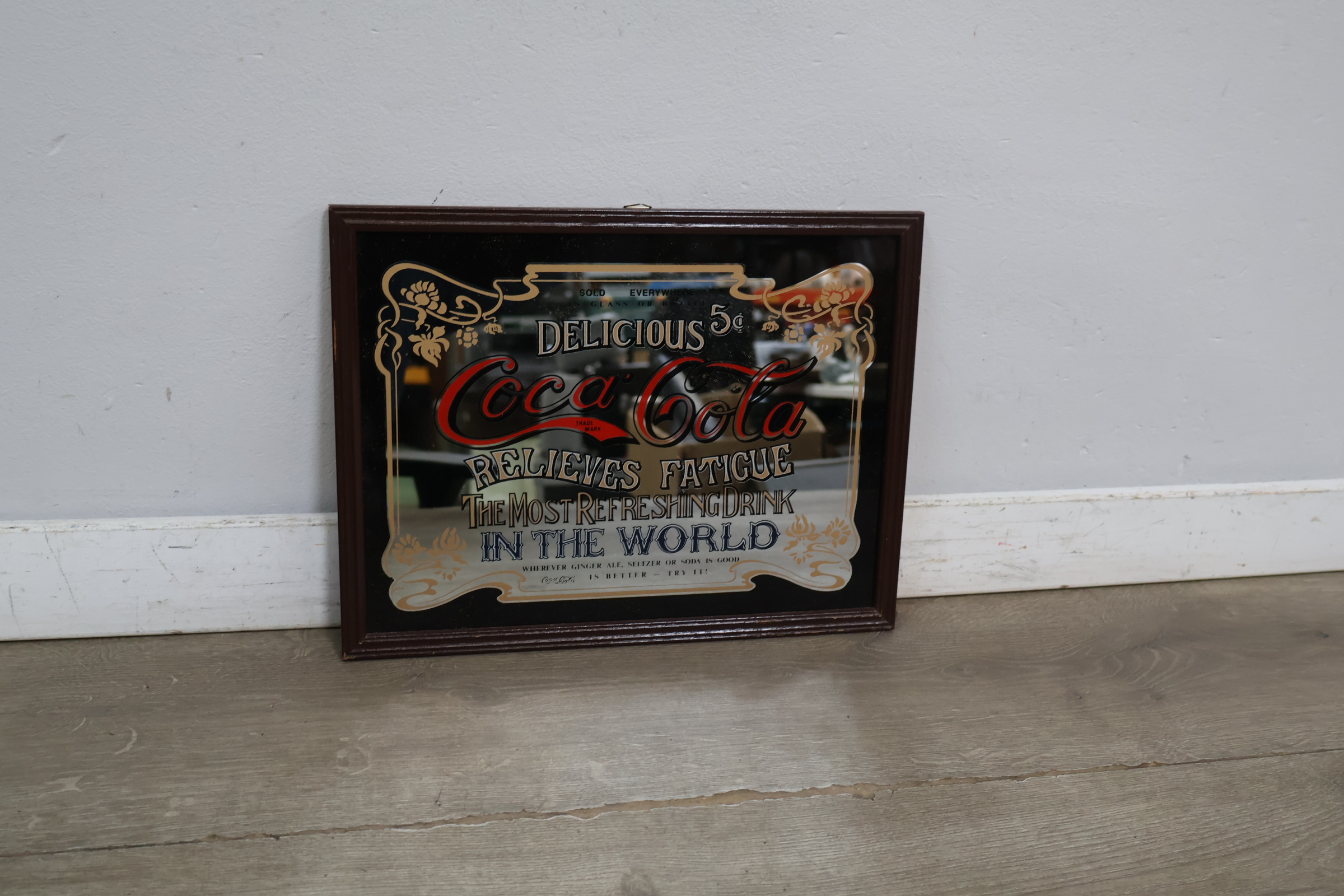Coca-Cola spiegel - vintage – foto 3 – kavel bij GSD Auctions, Zoeterwoude