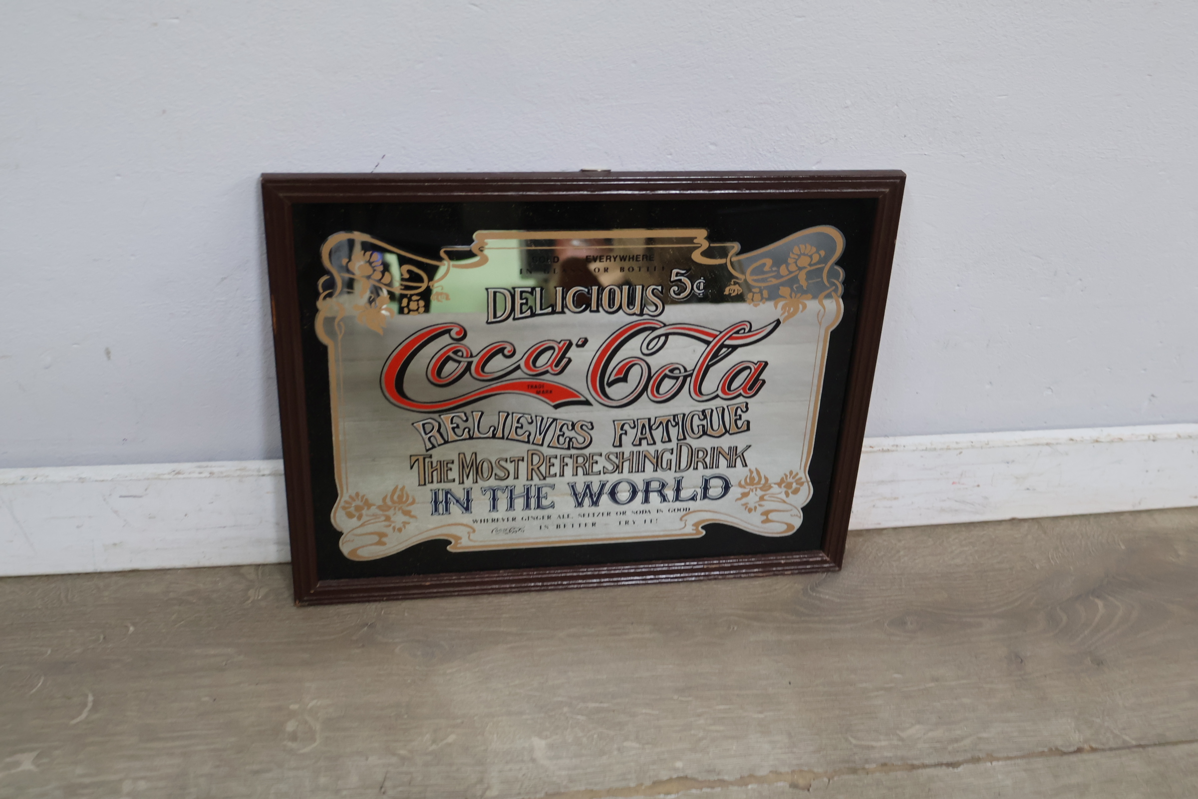 Coca-Cola spiegel - vintage – foto 4 – kavel bij GSD Auctions, Zoeterwoude
