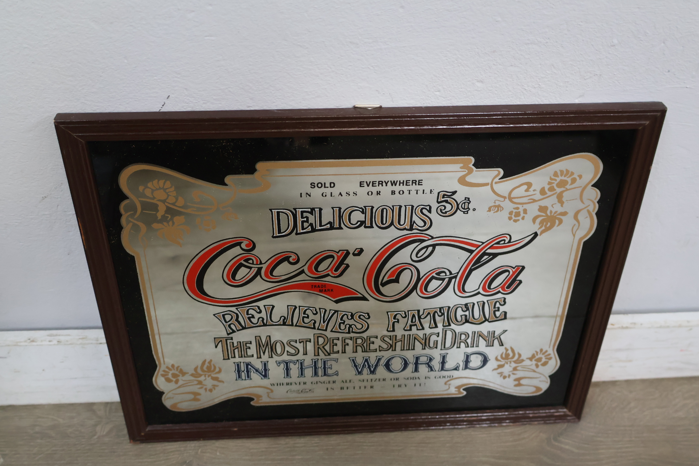 Coca-Cola spiegel - vintage – foto 5 – kavel bij GSD Auctions, Zoeterwoude