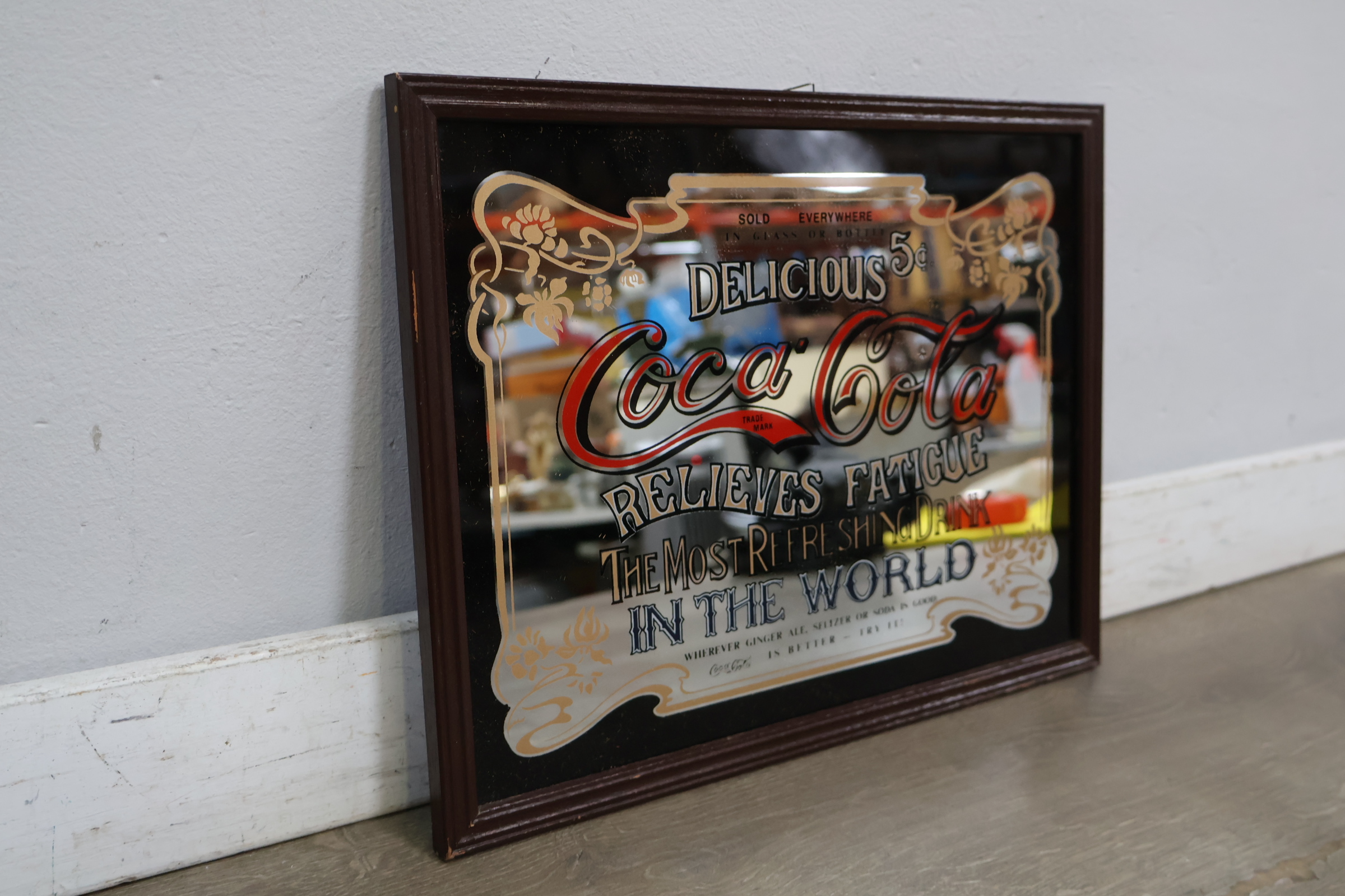 Coca-Cola spiegel - vintage – foto 6 – kavel bij GSD Auctions, Zoeterwoude