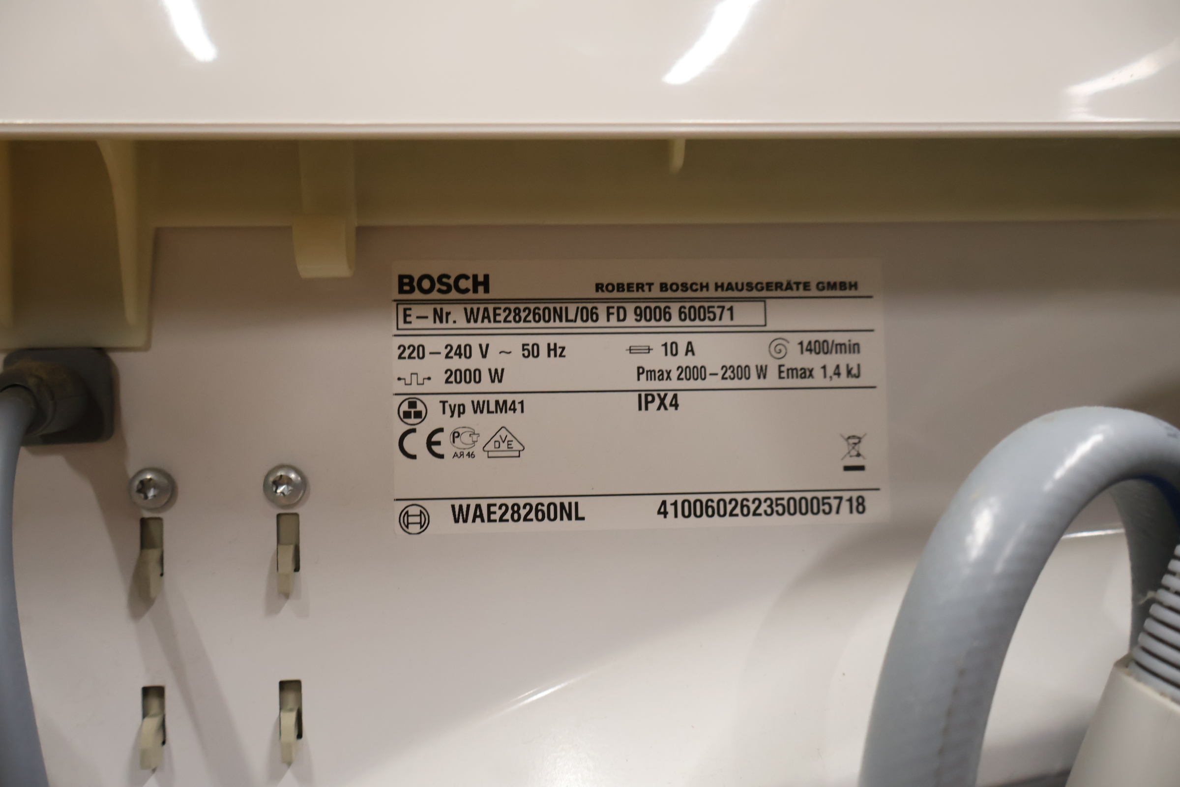 Bosch Classixx 6 wasmachine – foto 7 – kavel bij GSD Auctions, Zoeterwoude