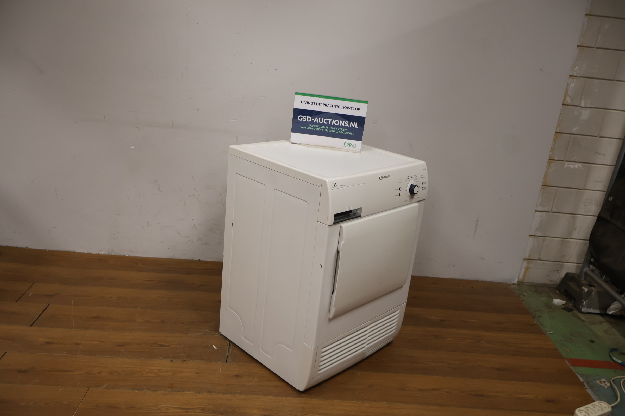 Bauknecht wasdroger - 6KG – foto 2 – kavel bij GSD Auctions, Zoeterwoude