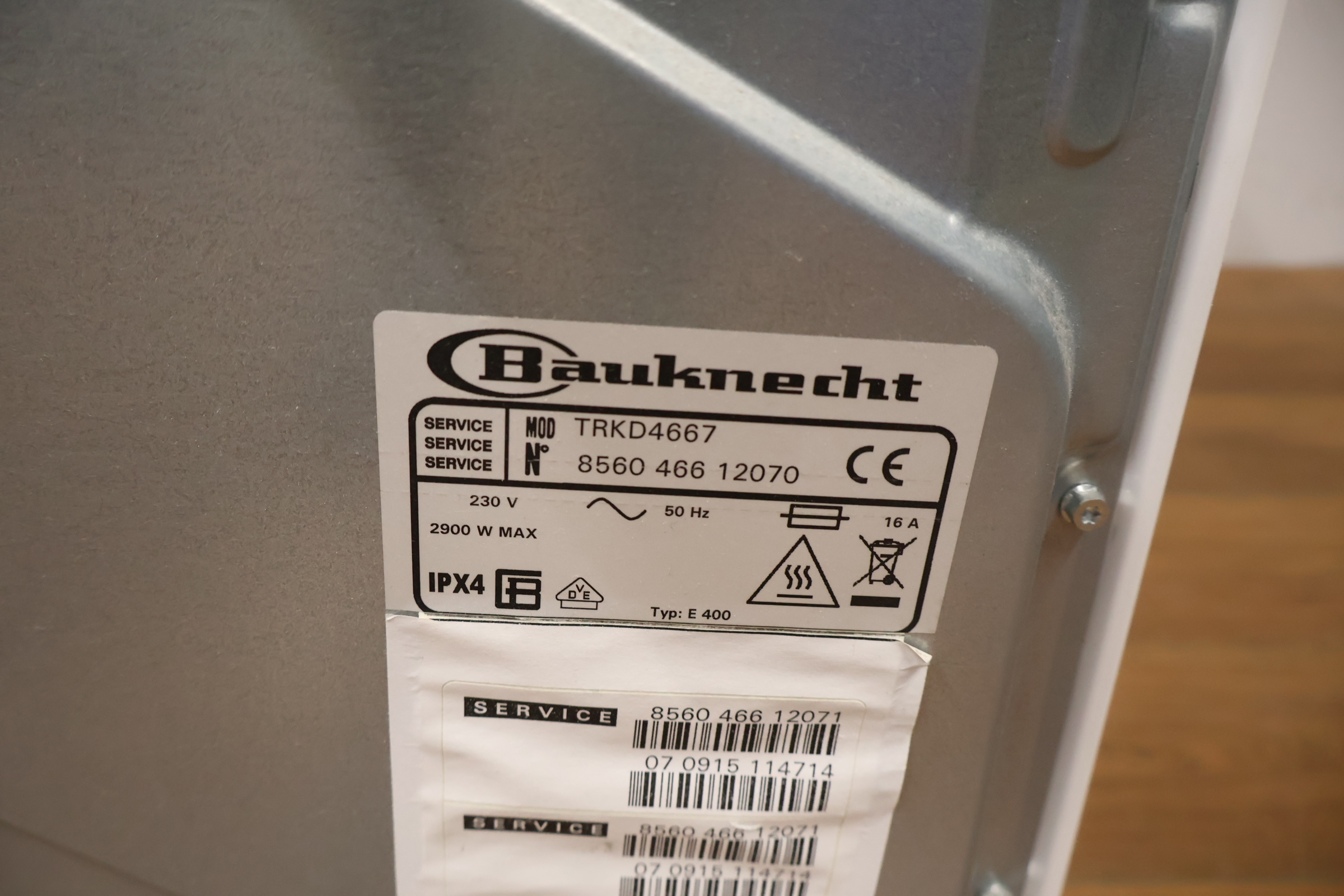 Bauknecht wasdroger - 6KG – foto 7 – kavel bij GSD Auctions, Zoeterwoude