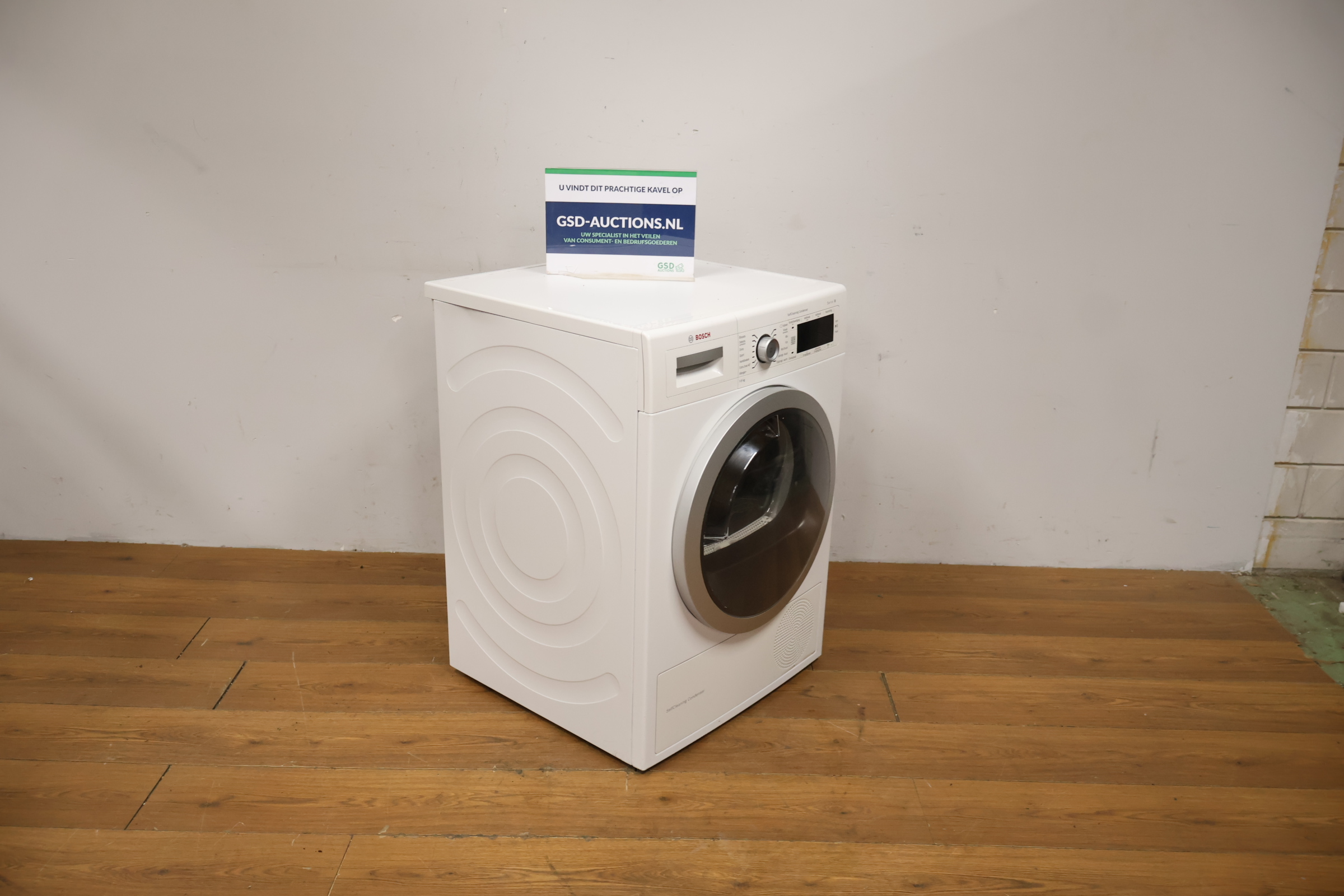 Bosch warmtepompdroger Serie 8 - Selfcleaning Condenser, 9 KG – foto 2 – kavel bij GSD Auctions, Zoeterwoude