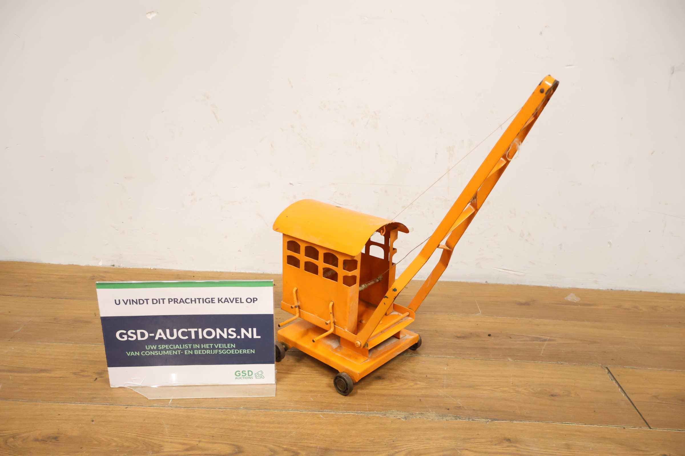 Vintage Speelgoed, Kraan – foto 2 – kavel bij GSD Auctions, Zoeterwoude