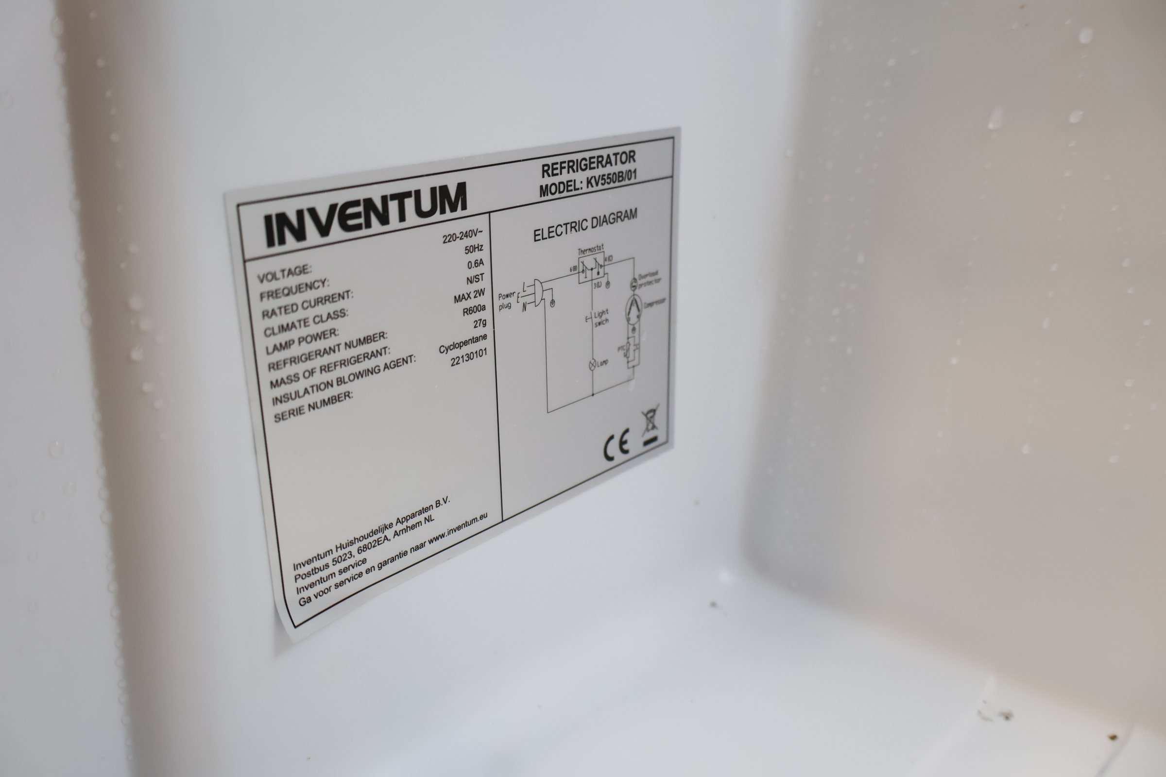Inventum Tafelmodel Koelvries-combi Koelkast – foto 14 – kavel bij GSD Auctions, Zoeterwoude