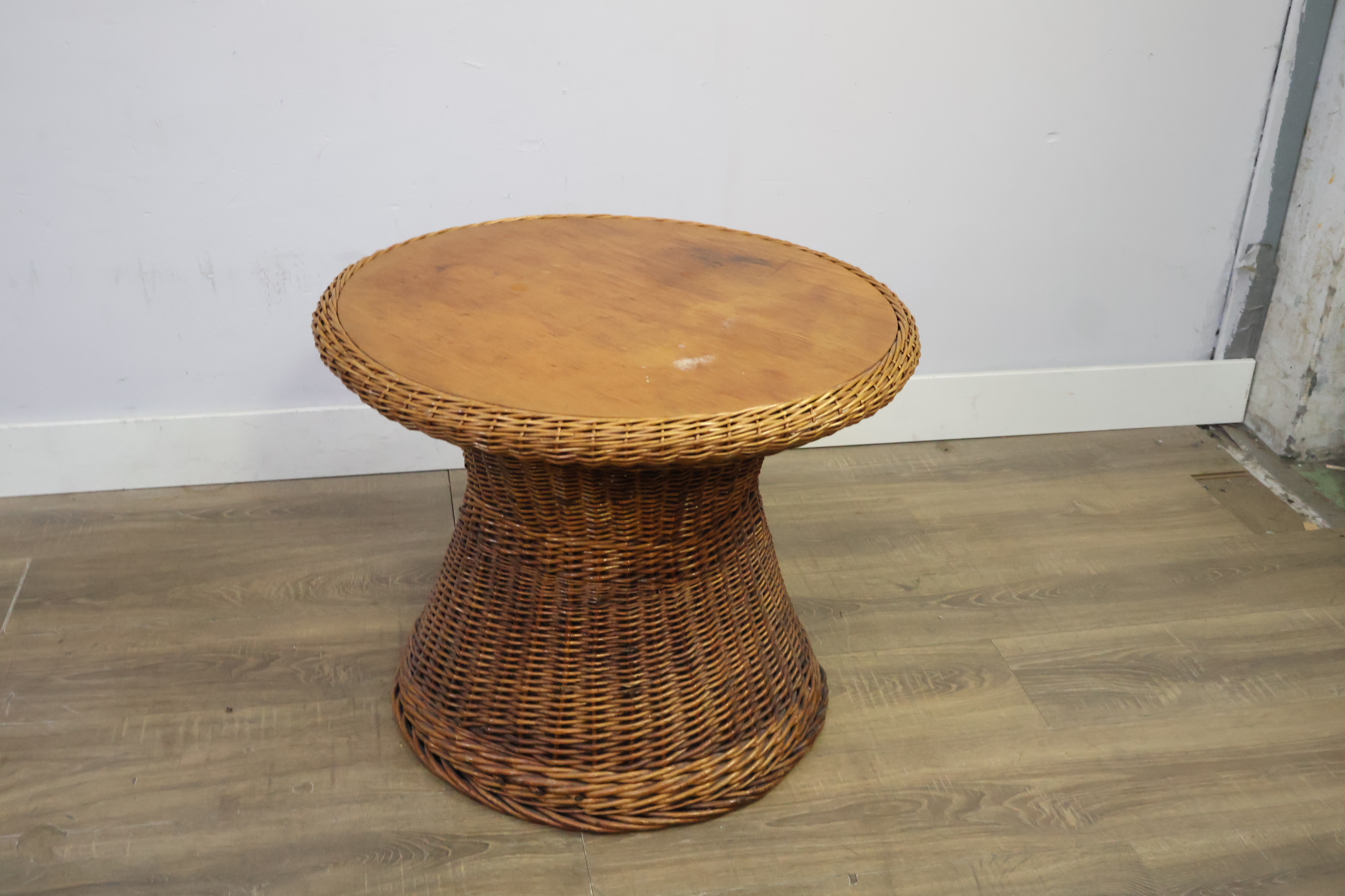 Ronde Rotan Tafel – foto 3 – kavel bij GSD Auctions, Zoeterwoude