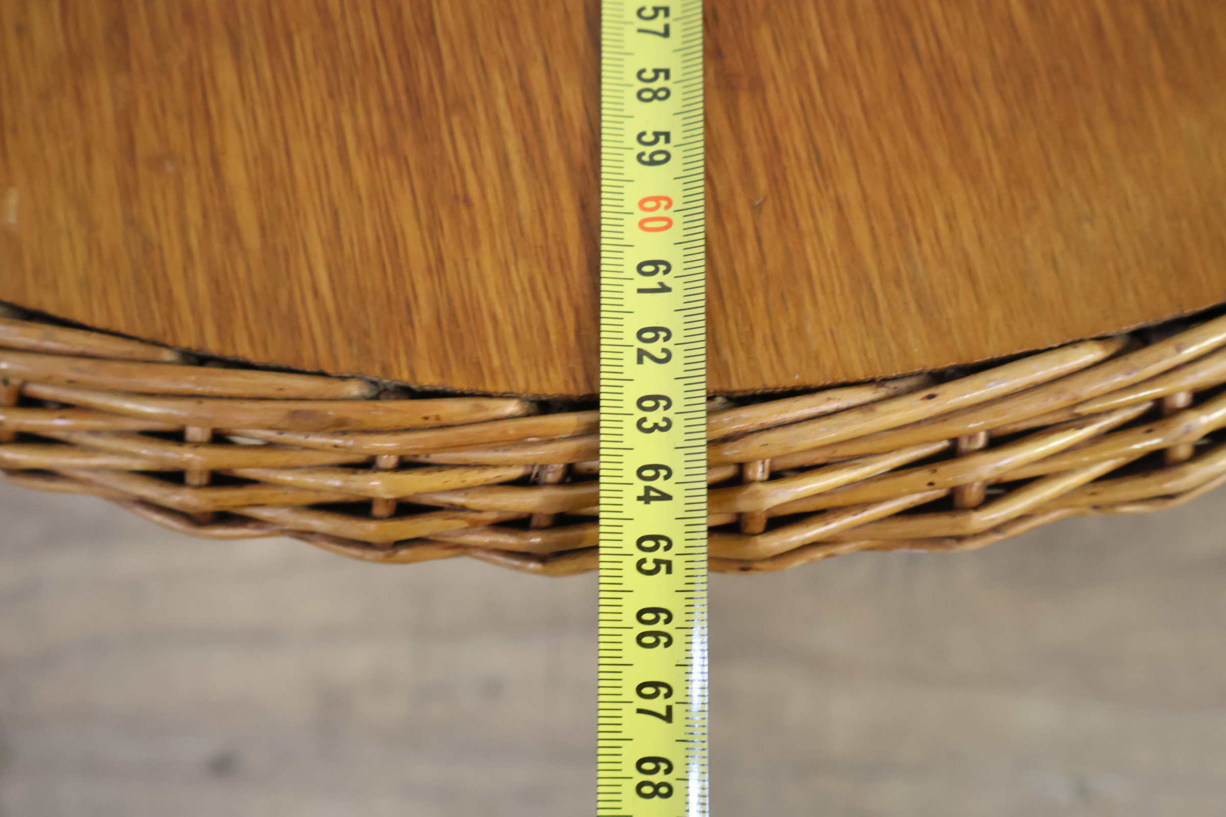 Ronde Rotan Tafel – foto 10 – kavel bij GSD Auctions, Zoeterwoude