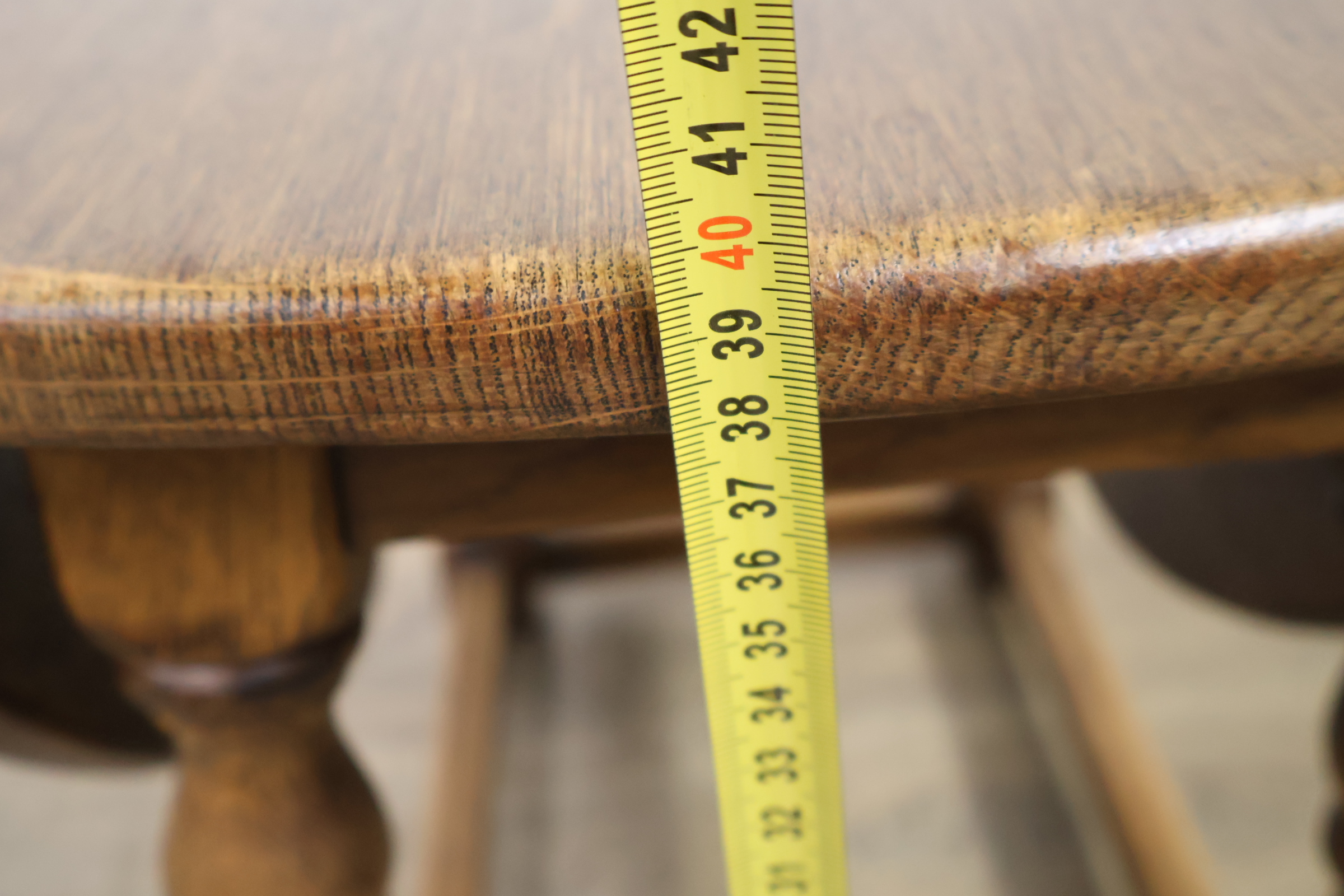 Houten bijzettafel met klapblad - Hangoor tafel – foto 15 – kavel bij GSD Auctions, Zoeterwoude