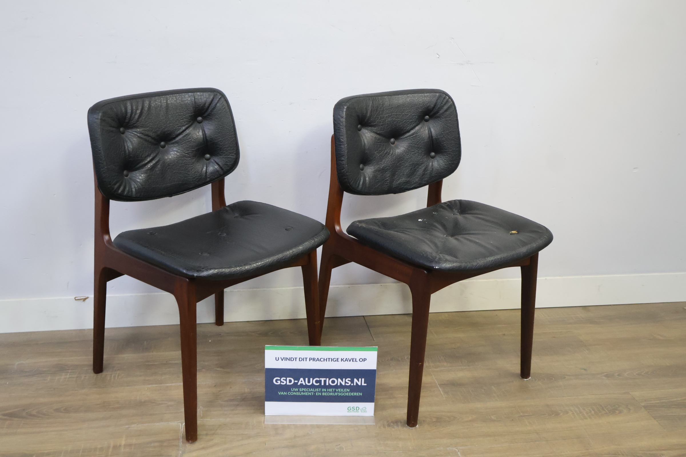 Set van 2 Vintage Stoelen - Jaren '60 – foto 2 – kavel bij GSD Auctions, Zoeterwoude