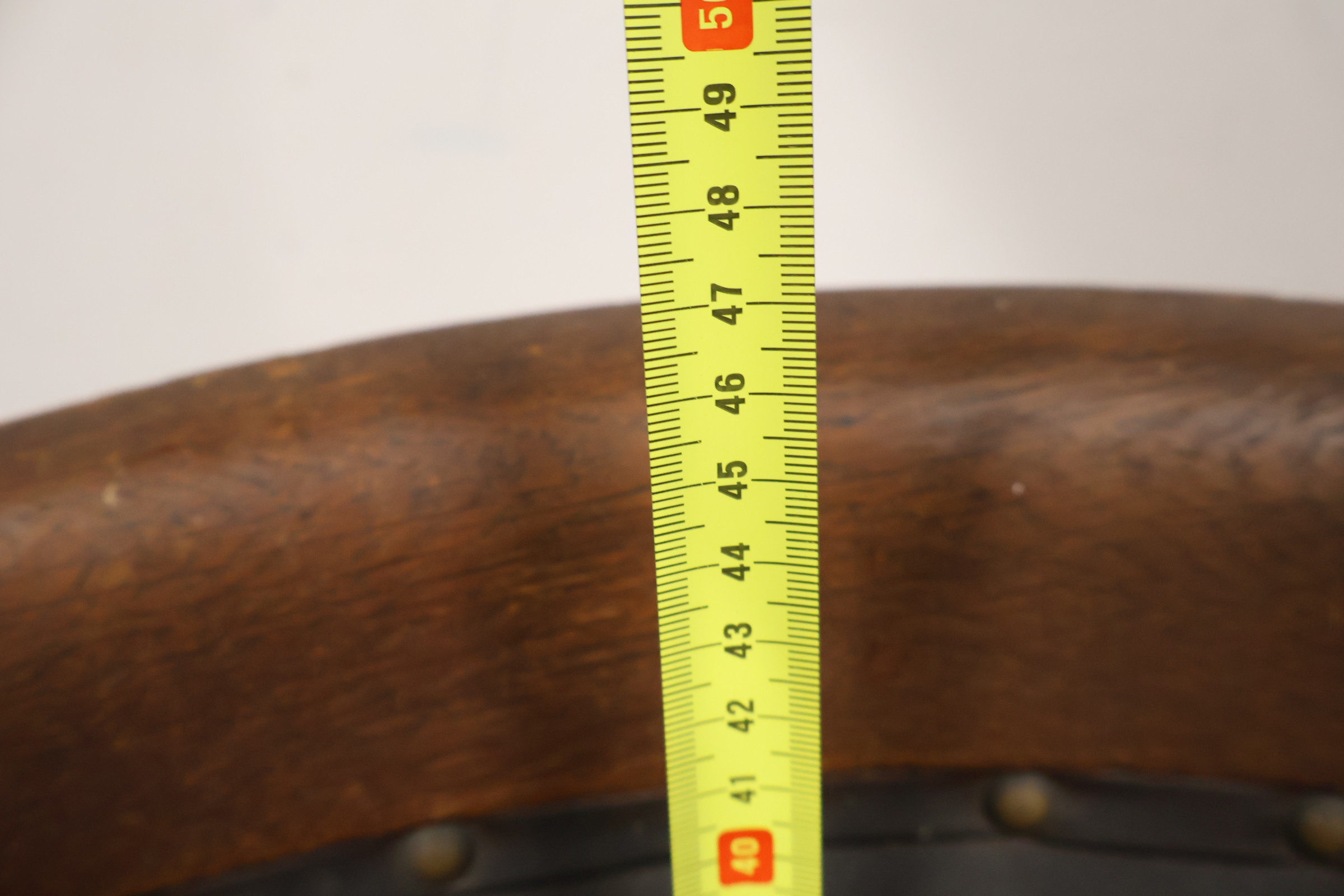 Antieke Bureaustoel, Fauteuil - met Lederen Zitting – foto 16 – kavel bij GSD Auctions, Zoeterwoude