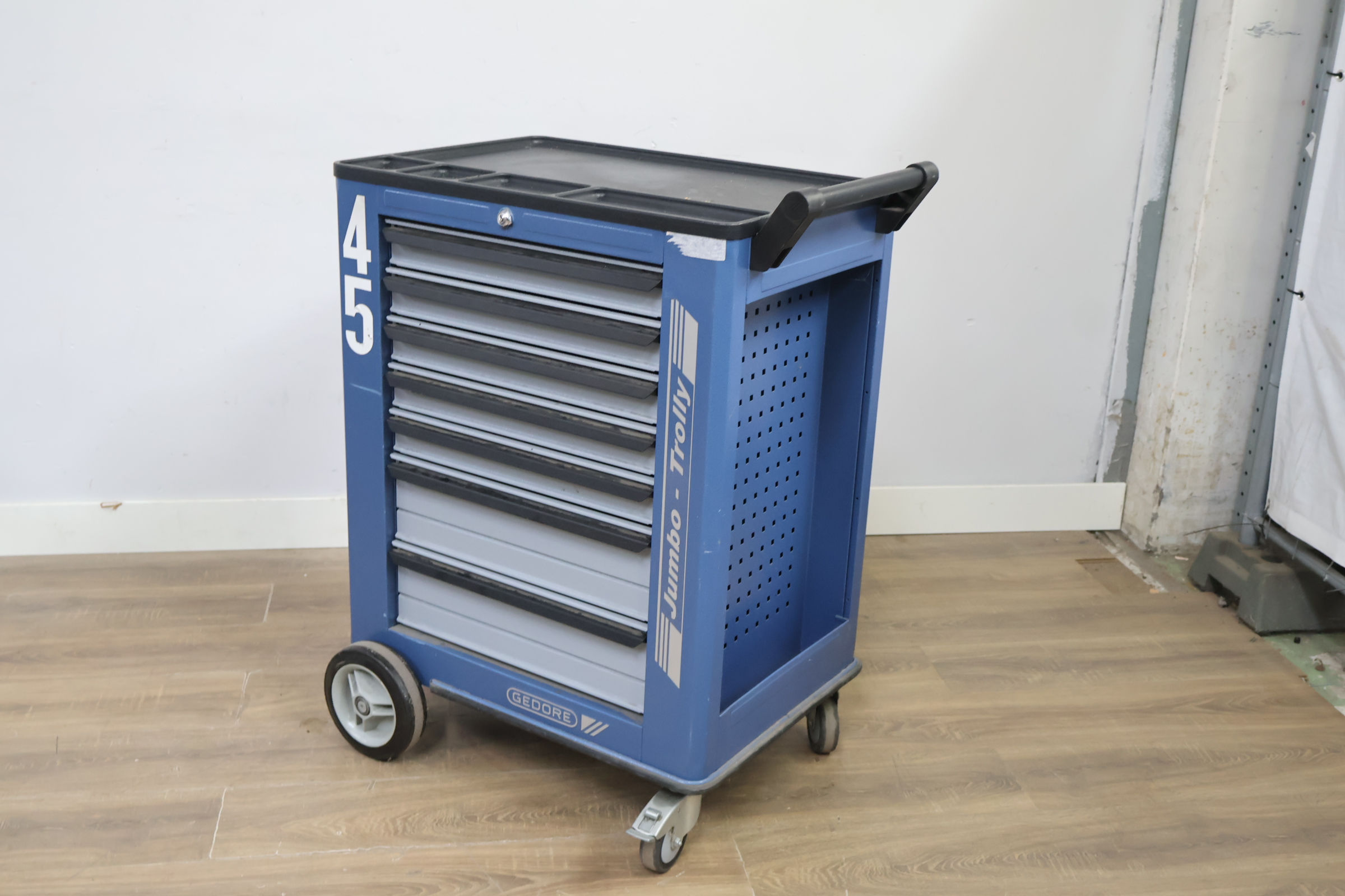 Werkplaats gereedschapswagen - Gedore Jumbo Trolly – foto 9 – kavel bij GSD Auctions, Zoeterwoude