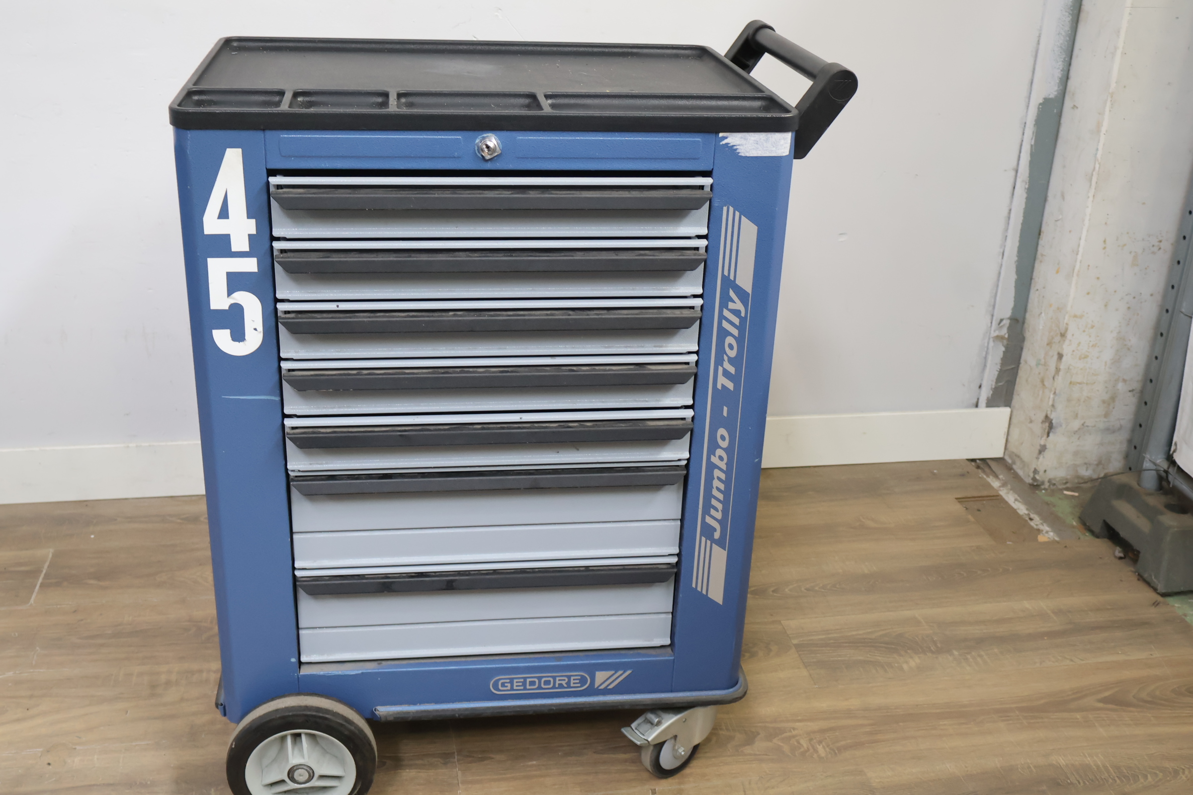 Werkplaats gereedschapswagen - Gedore Jumbo Trolly – foto 21 – kavel bij GSD Auctions, Zoeterwoude