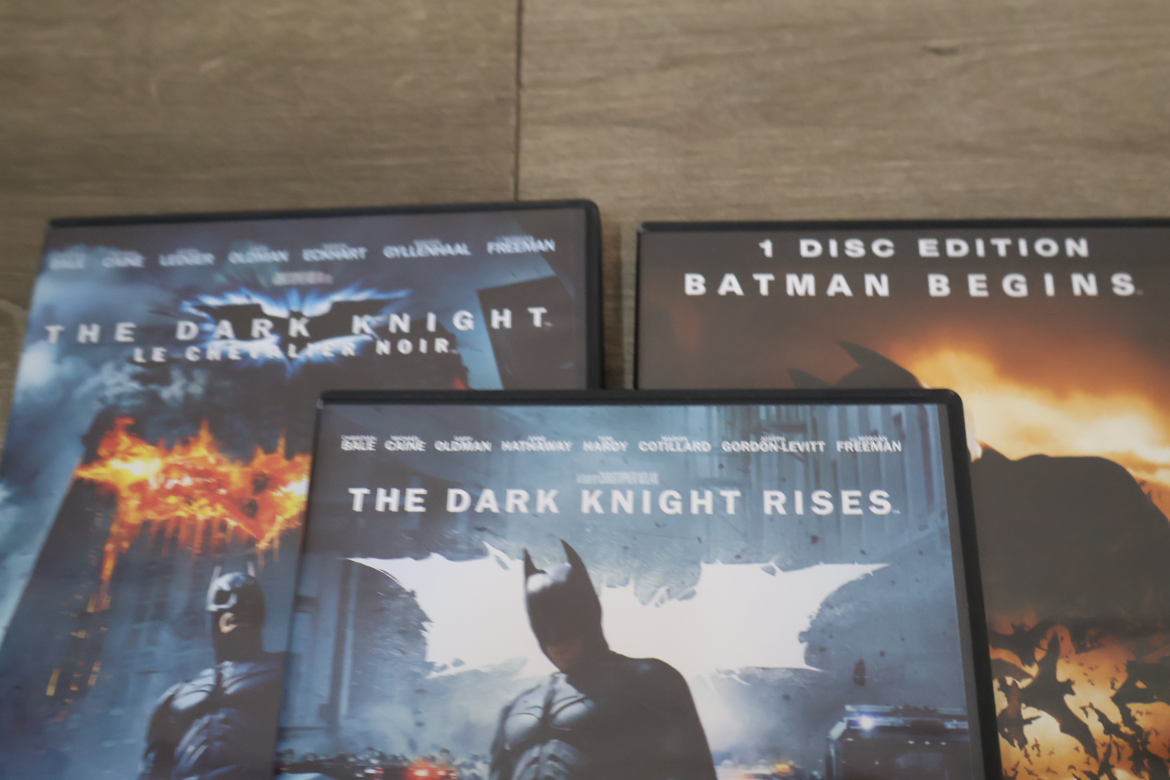 The Dark Knight Trilogy DVD collectie plus Batman begins. set van 4 DVD's – foto 9 – kavel bij GSD Auctions, Zoeterwoude