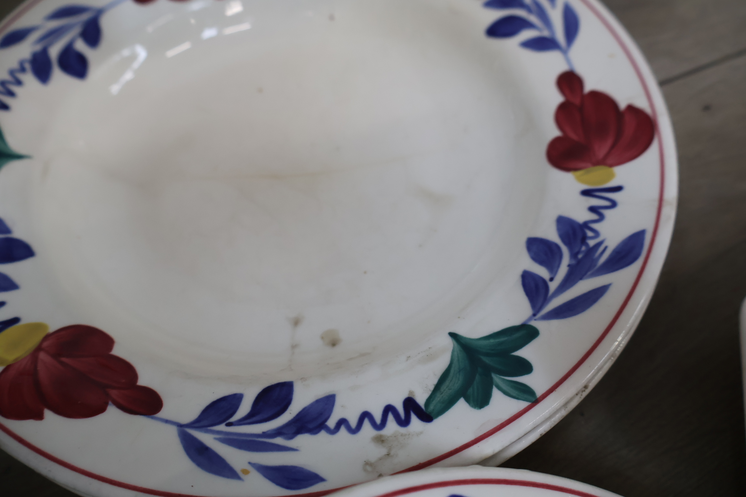 Groot Porseleinen Boerenbont Servies – foto 18 – kavel bij GSD Auctions, Zoeterwoude