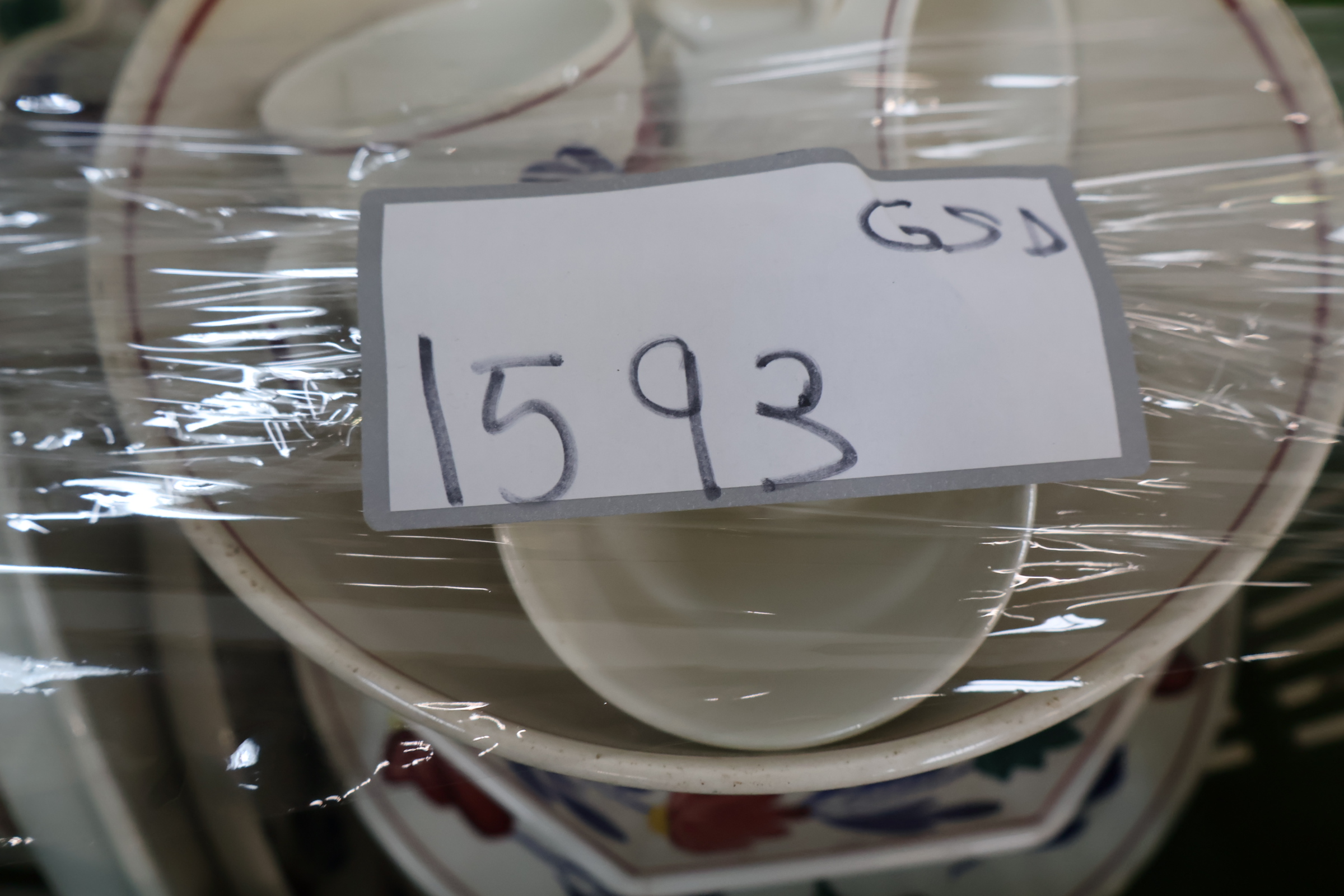 Groot Porseleinen Boerenbont Servies – foto 21 – kavel bij GSD Auctions, Zoeterwoude