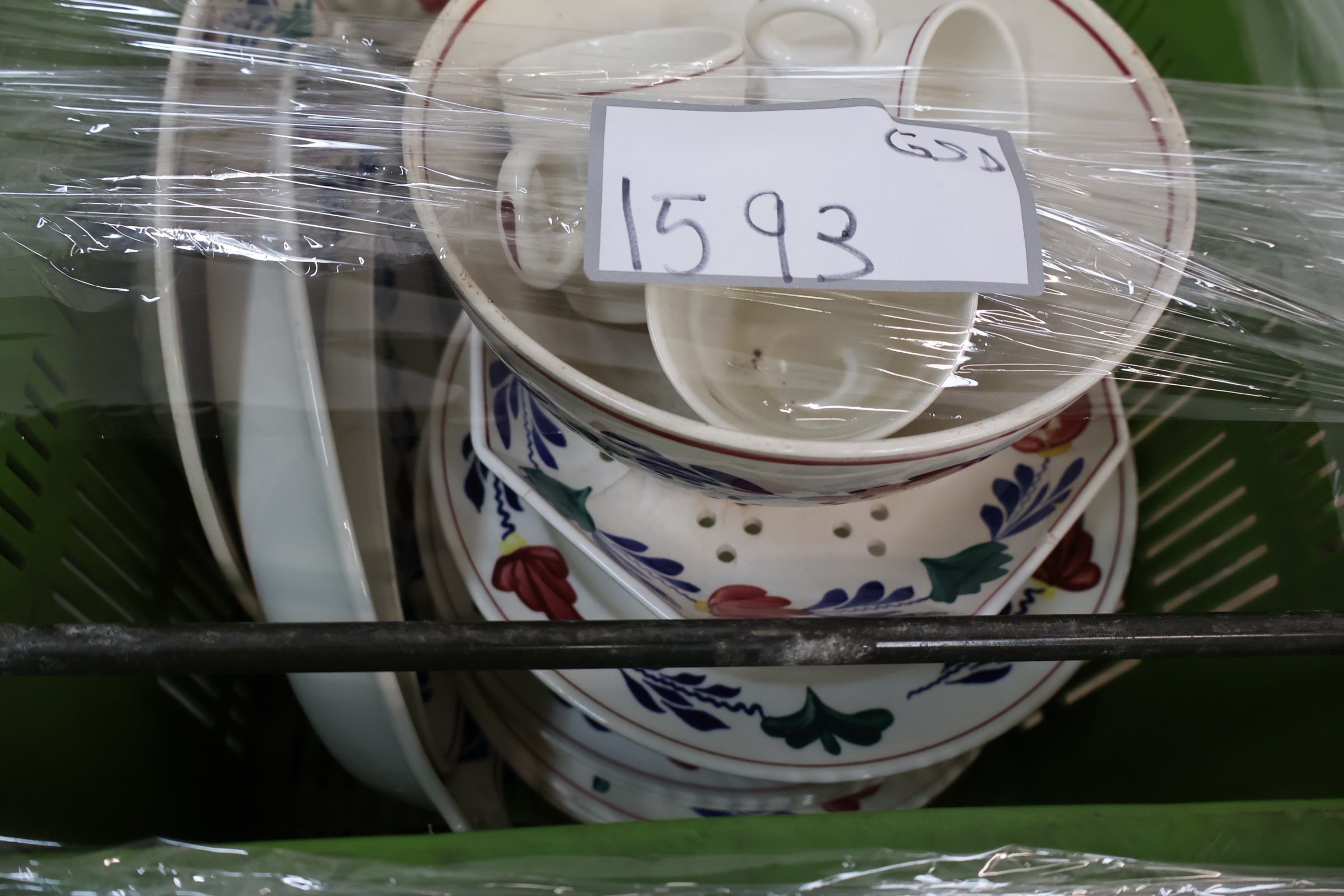 Groot Porseleinen Boerenbont Servies – foto 22 – kavel bij GSD Auctions, Zoeterwoude