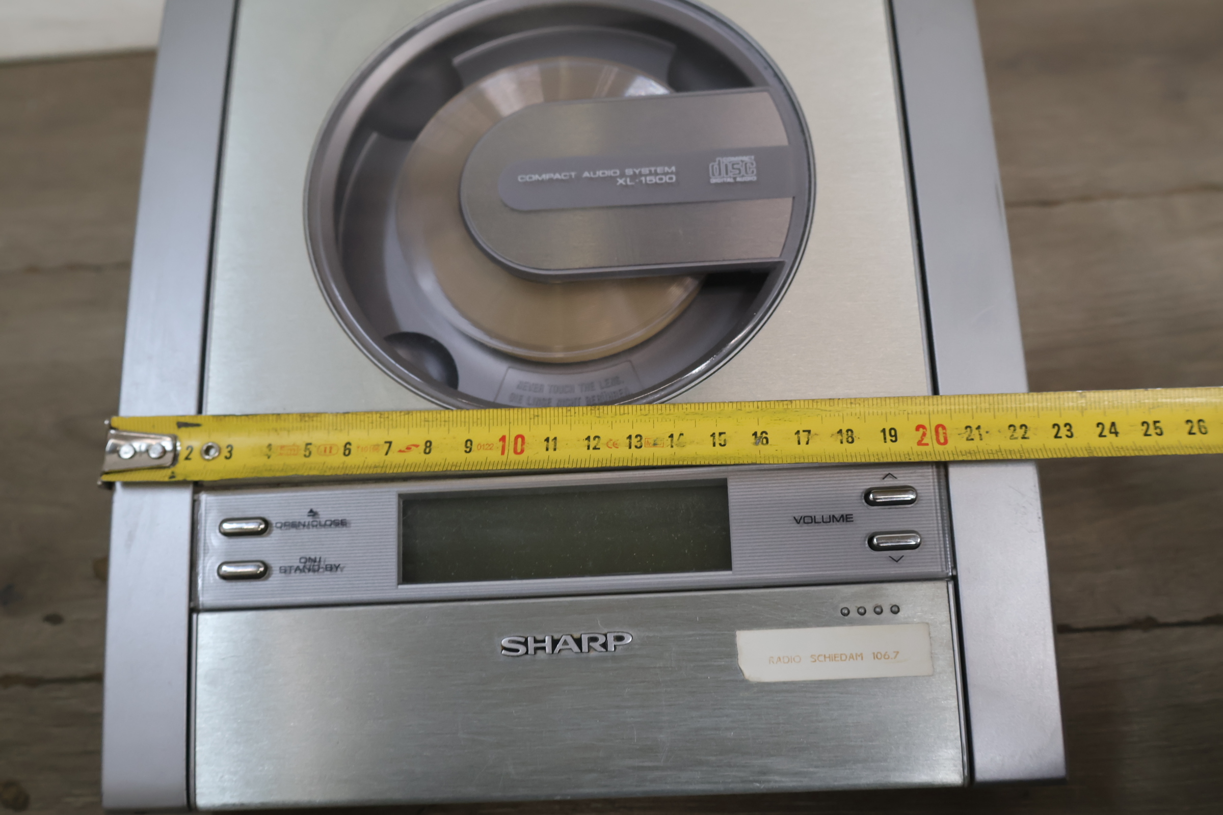 Sharp Compact Audio System XL-1500 – foto 14 – kavel bij GSD Auctions, Zoeterwoude
