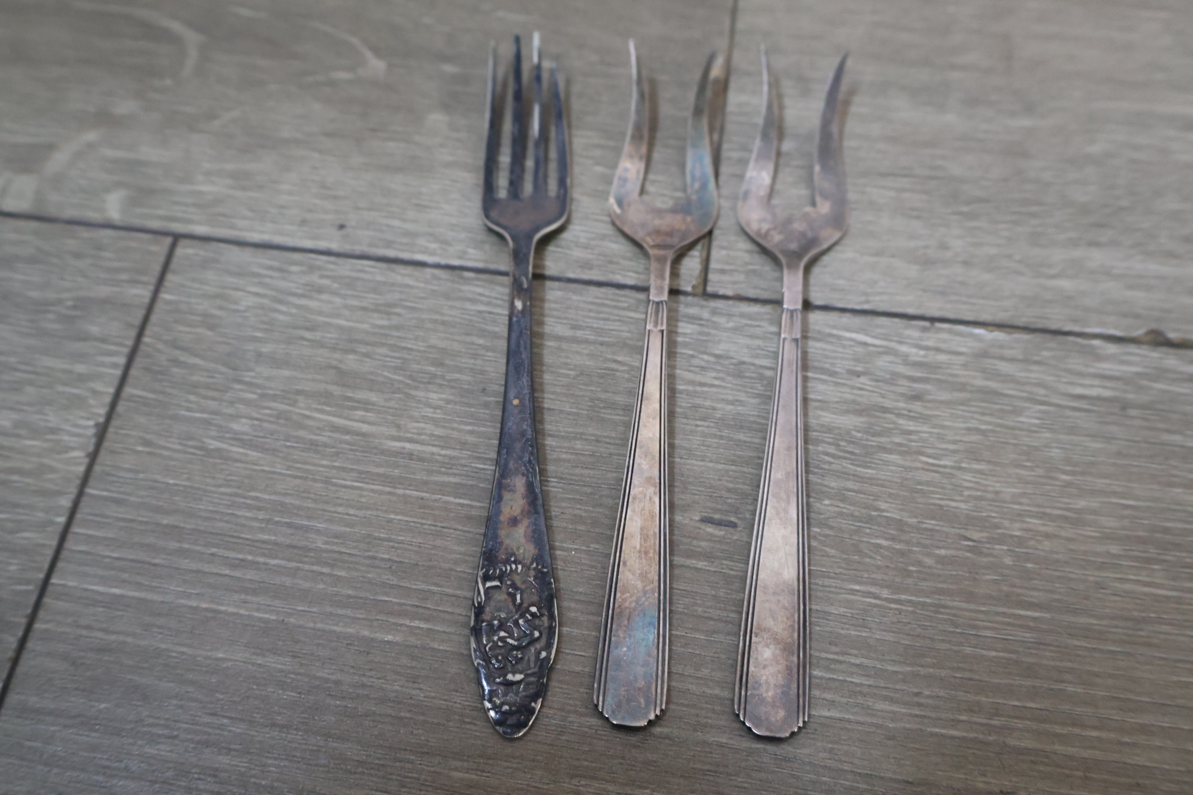 Set zilveren bestek met lepels en vorken – foto 5 – kavel bij GSD Auctions, Zoeterwoude