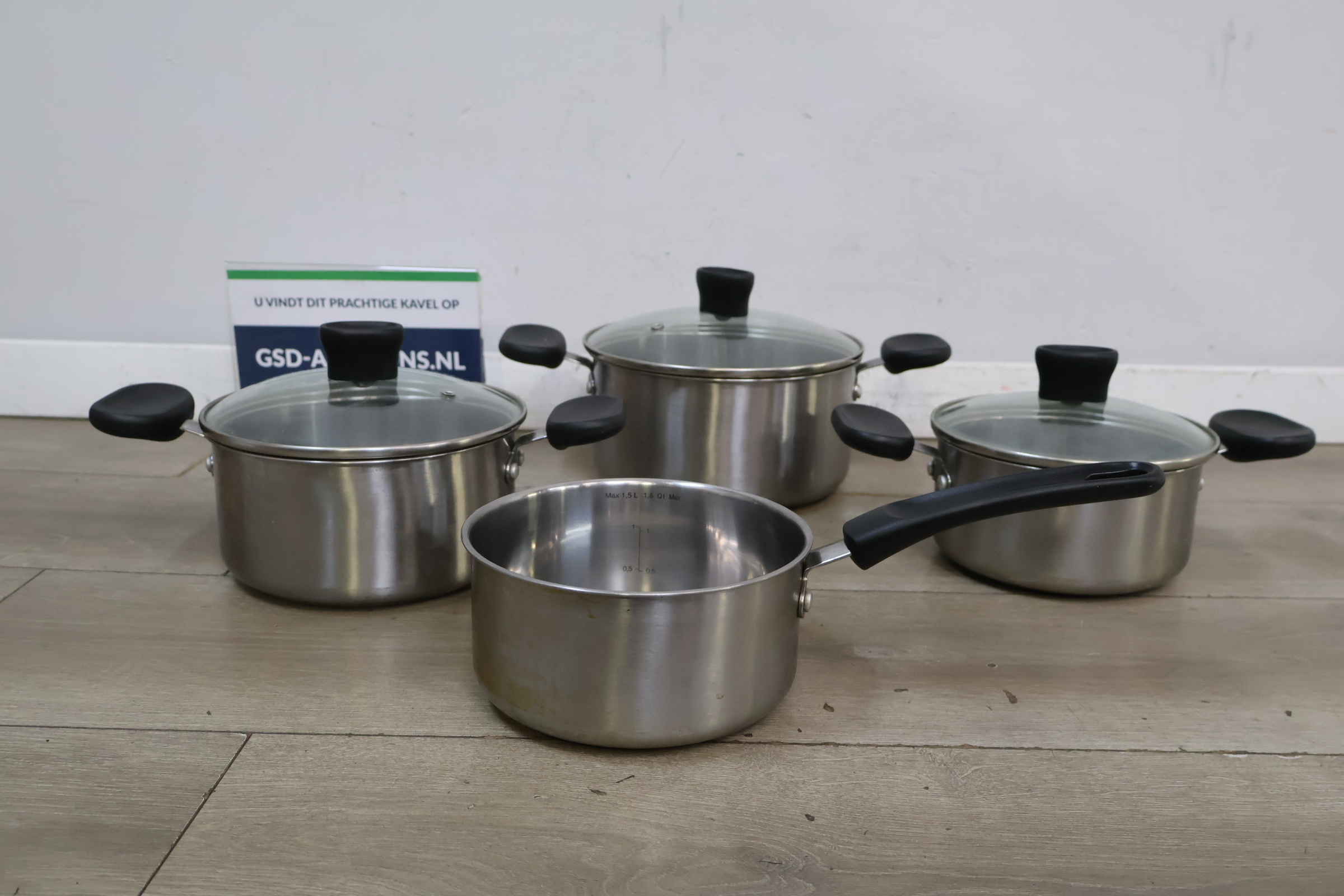 Tefal RVS pannenset – foto 2 – kavel bij GSD Auctions, Zoeterwoude