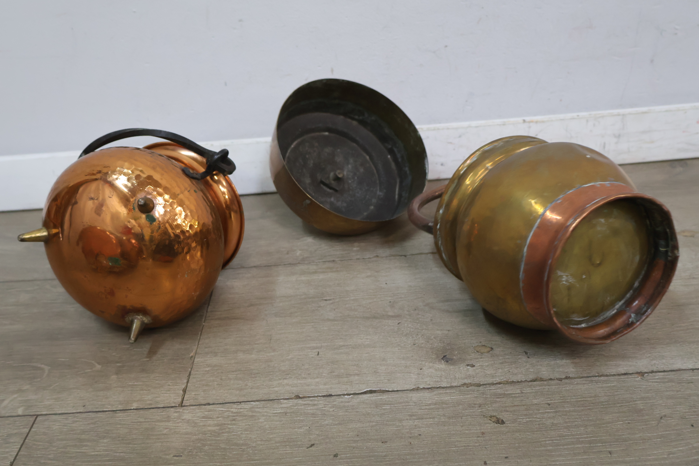 Set antieke koperen en messing gerei – foto 11 – kavel bij GSD Auctions, Zoeterwoude