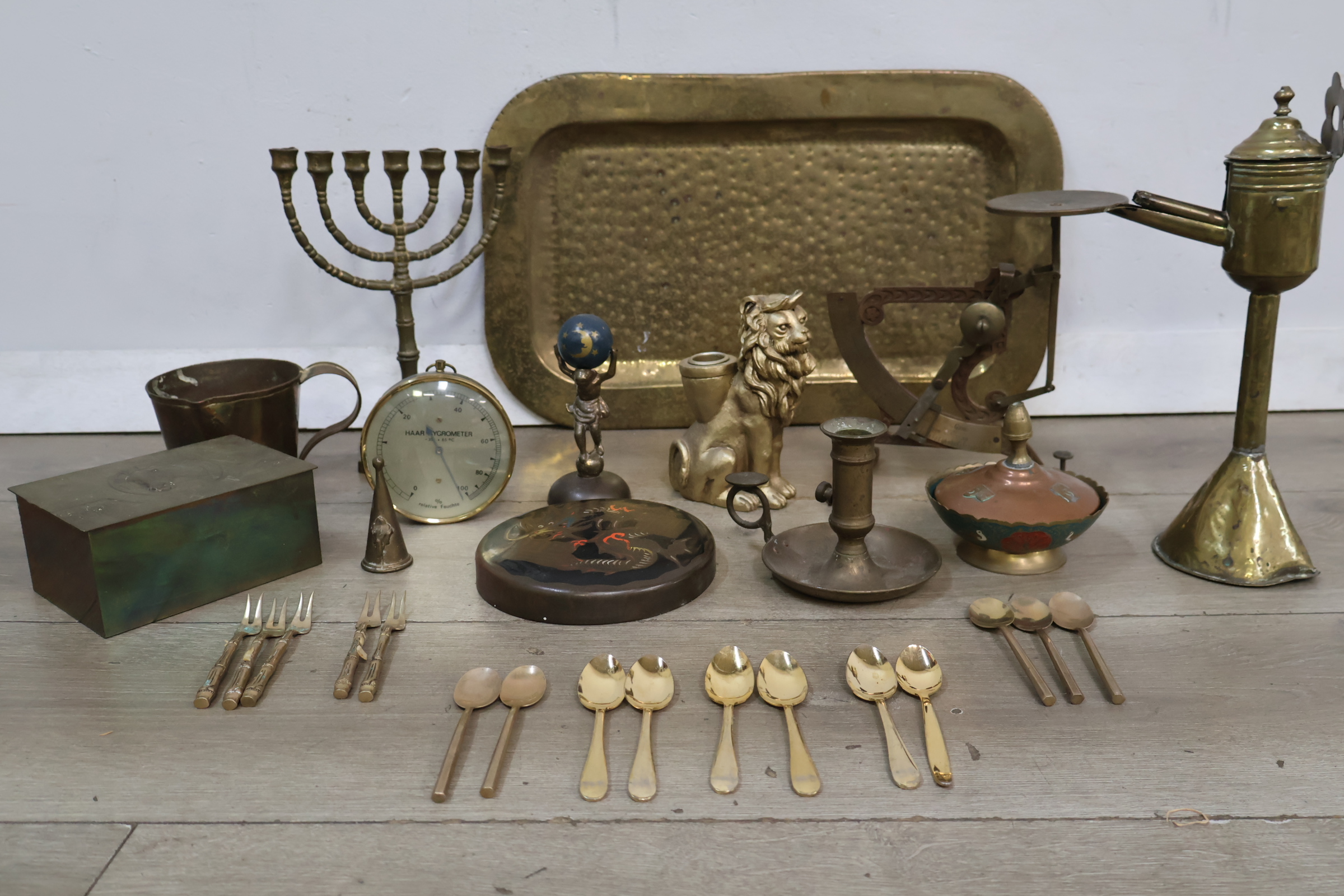 Verzameling antiek koper en messing accessoires – foto 4 – kavel bij GSD Auctions, Zoeterwoude