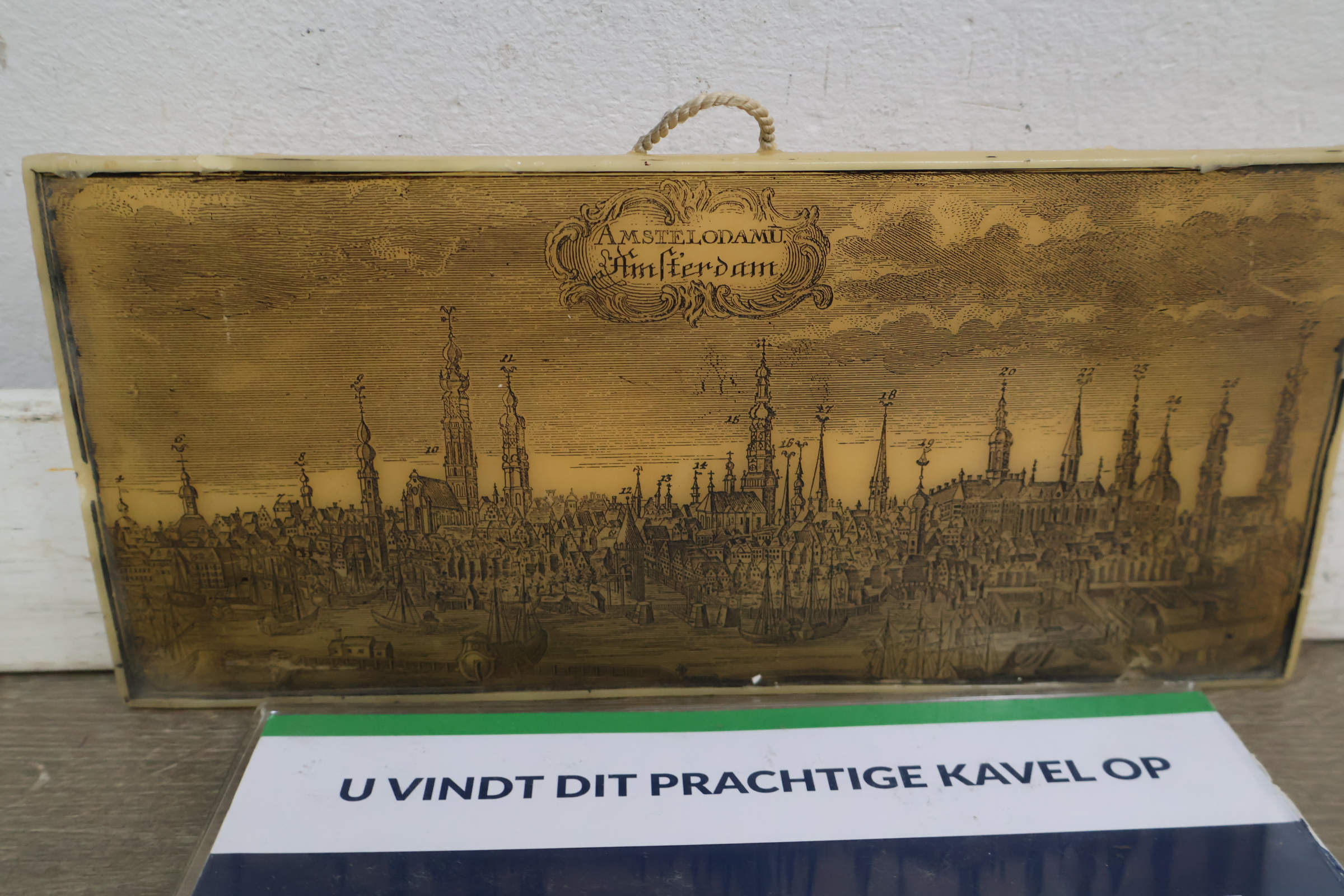Kopergravure van Amsterdam – foto 2 – kavel bij GSD Auctions, Zoeterwoude