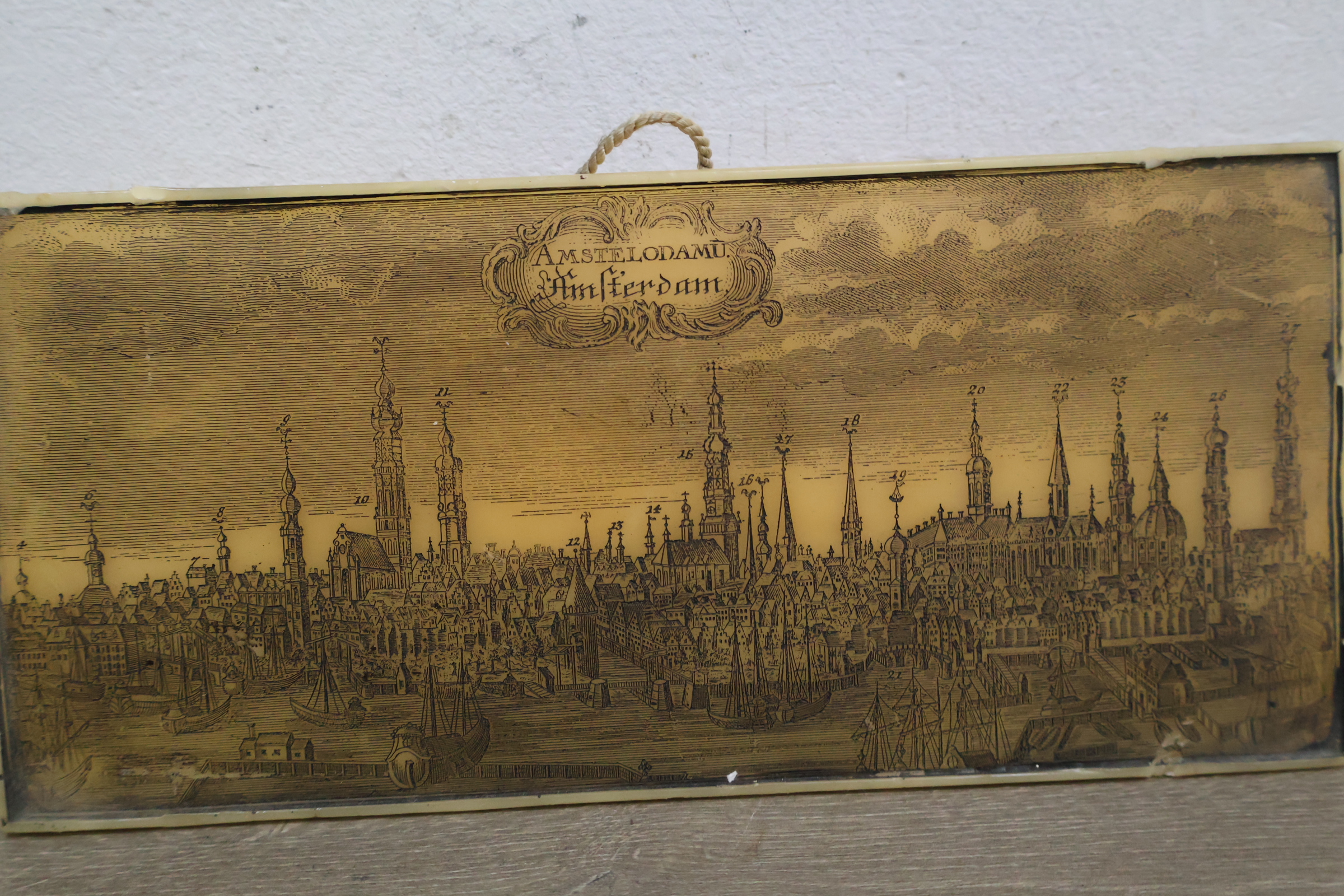 Kopergravure van Amsterdam – foto 3 – kavel bij GSD Auctions, Zoeterwoude